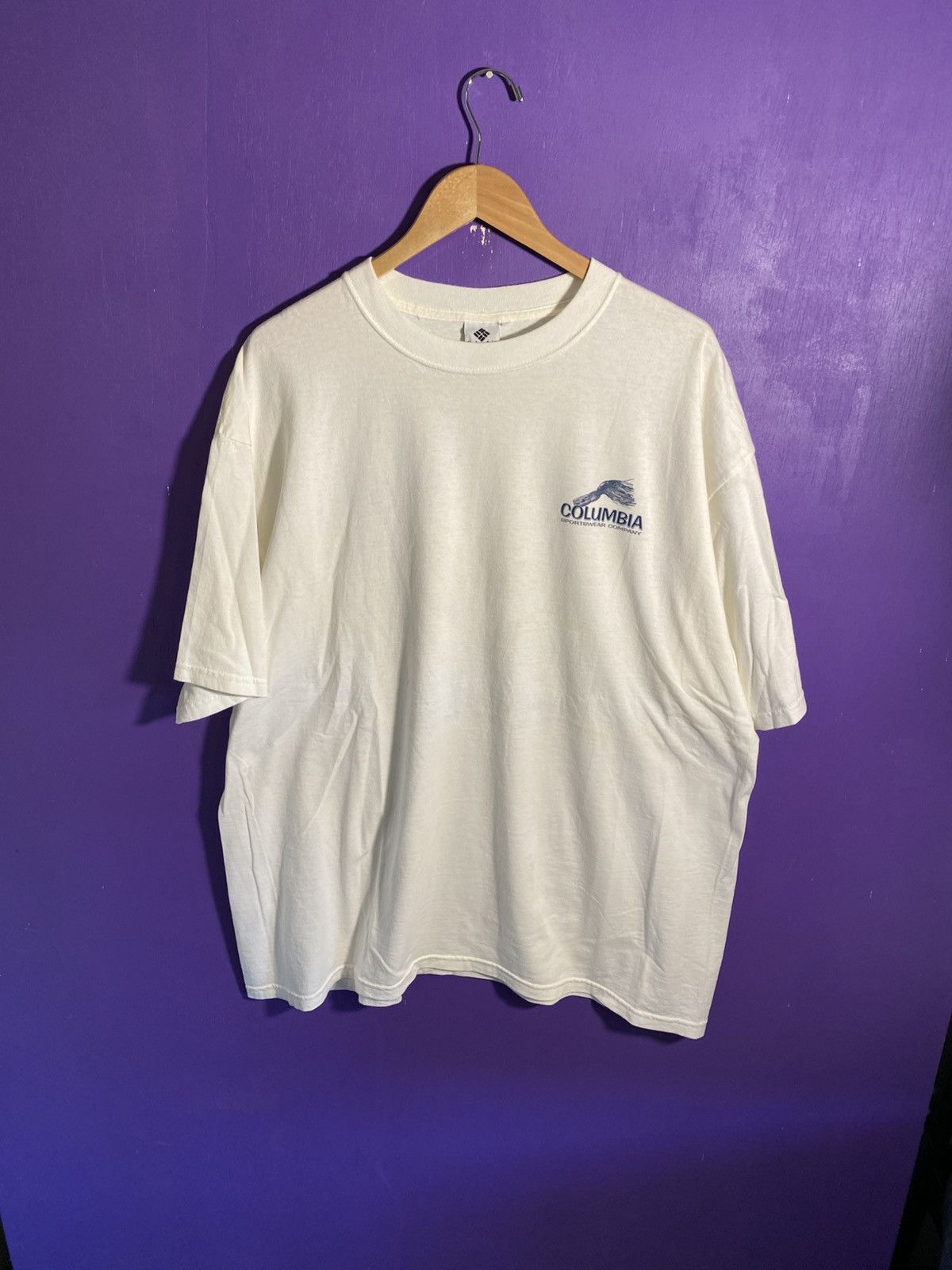 Columbia Vintage 90s Columbia sportswear marlin mullet tee Size US XXL / EU 58 / 5 - 1 Thumbnail
