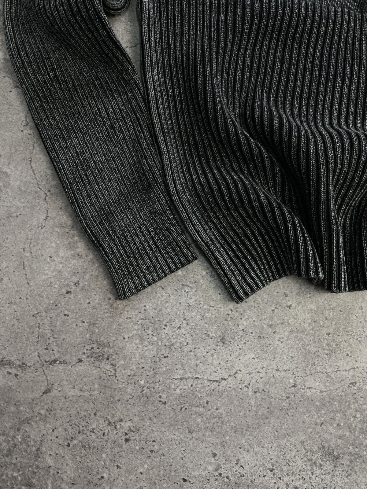 Japanese Brand × Vintage Vintage Avant Garde Style Striped Sweater Faded Y2K knitted Size US M / EU 48-50 / 2 - 10 Thumbnail