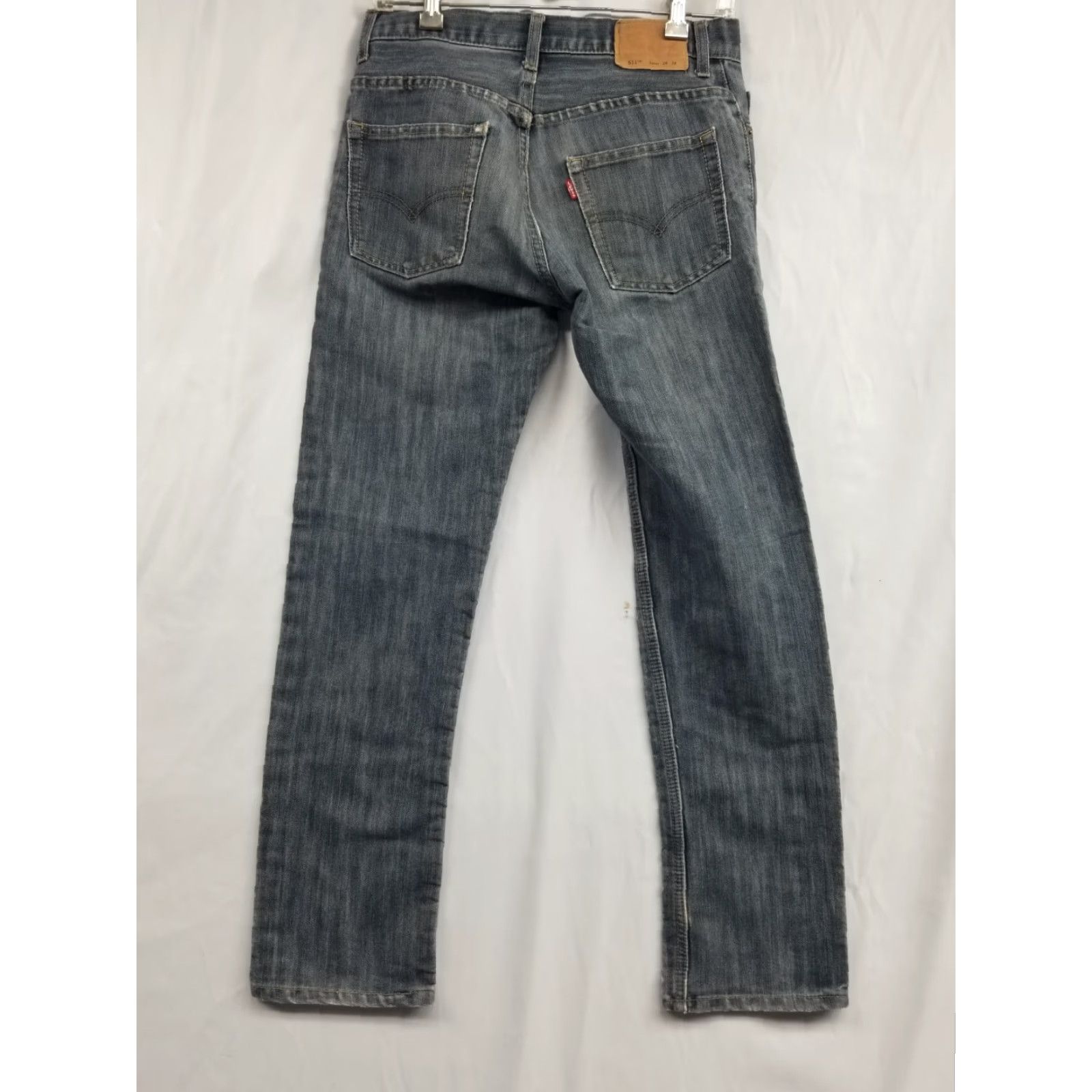 Levi's Levi's 511 Slim Jeans Men Size 28x28 Blue Denim Slim Regular 28in Inseam 28.5in Jeans 500 Series Mens Size US 28 / EU 44 - 2 Thumbnail