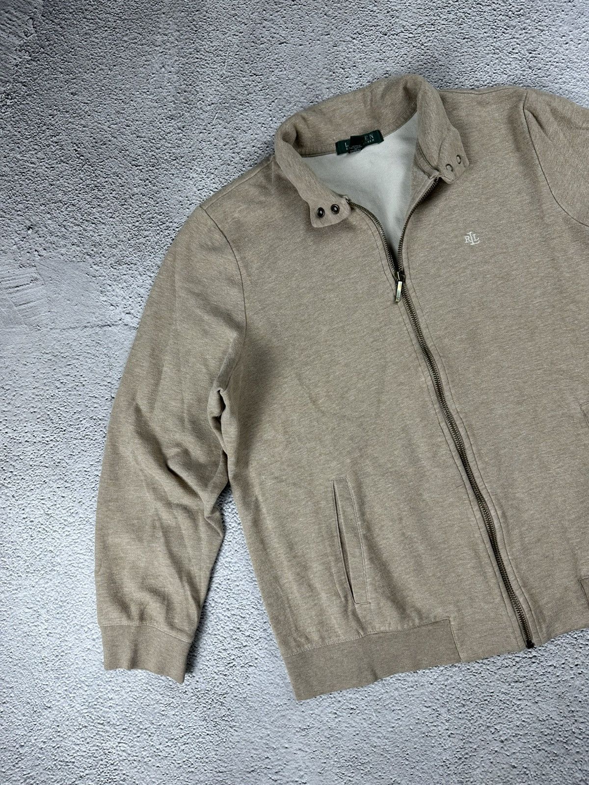 Lauren Ralph Lauren Vintage Lauren Ralph Lauren Full Zip Hoodie Old Money Style Size L / US 10 / IT 46 - 3 Thumbnail