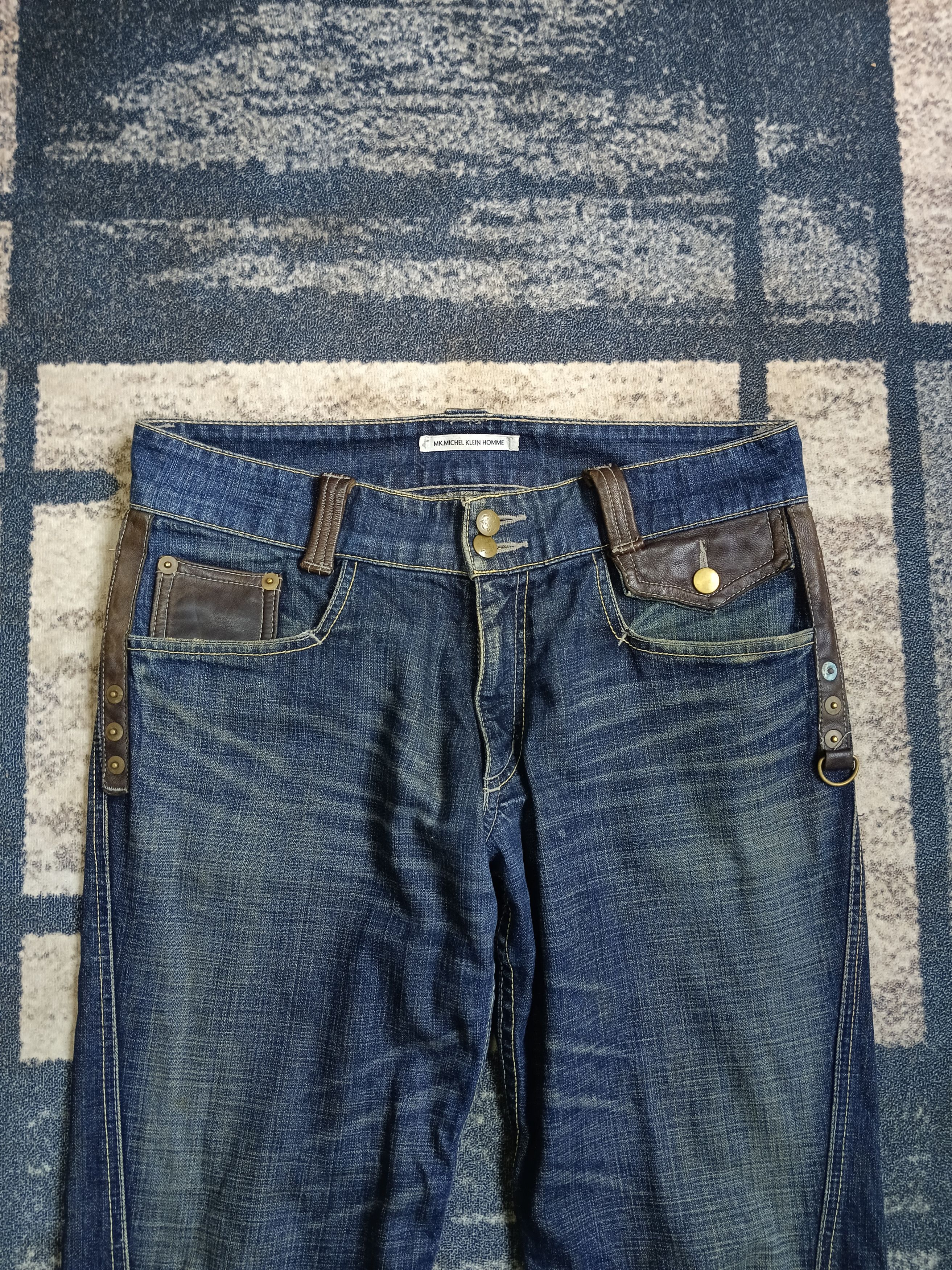 Michel Klein SICK FLARE TWIST MK MICHEL KLIEN HOMME PANTS Size US 31 - 3 Thumbnail