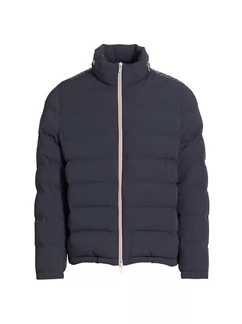 image of Brunello Cucinelli O1W1Db10524 Jacket In Dark Blue, Men's (Size XS)