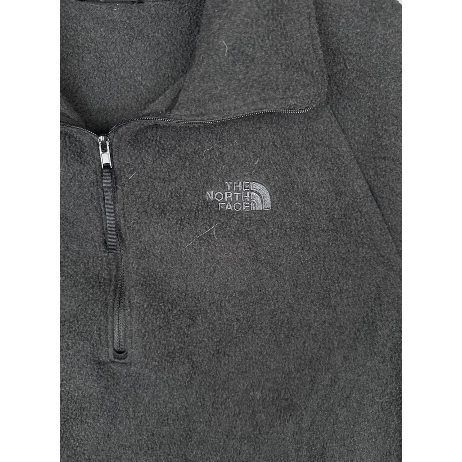 The North Face The North Face Jacket Womens Medium Black Fleece 1/4 Zip Pullover Outdoor Hiking Size M / US 6-8 / IT 42-44 - 6 Thumbnail