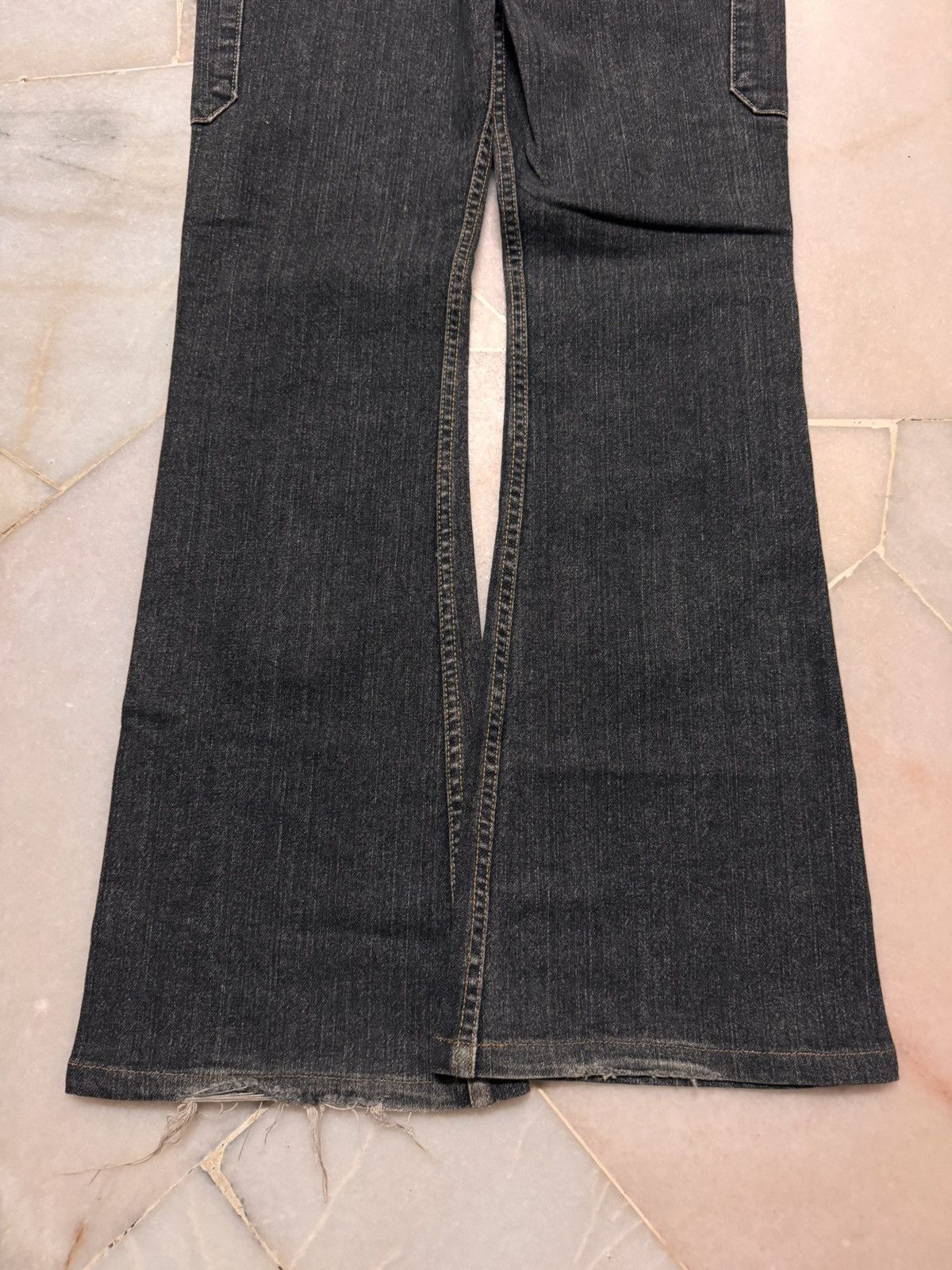 Tornado Mart ARCHIVES 1990s JAPANESE BELL BOTTOM CARGO FADES Size US 26 / EU 42 - 10 Thumbnail