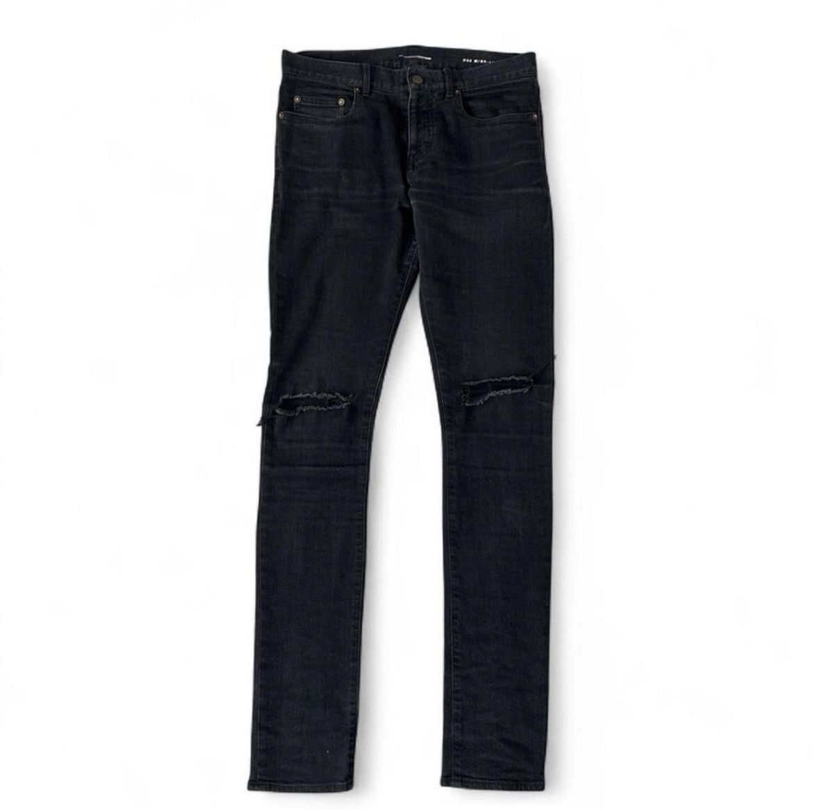 Saint Laurent Paris AW14 Knee Slit D02