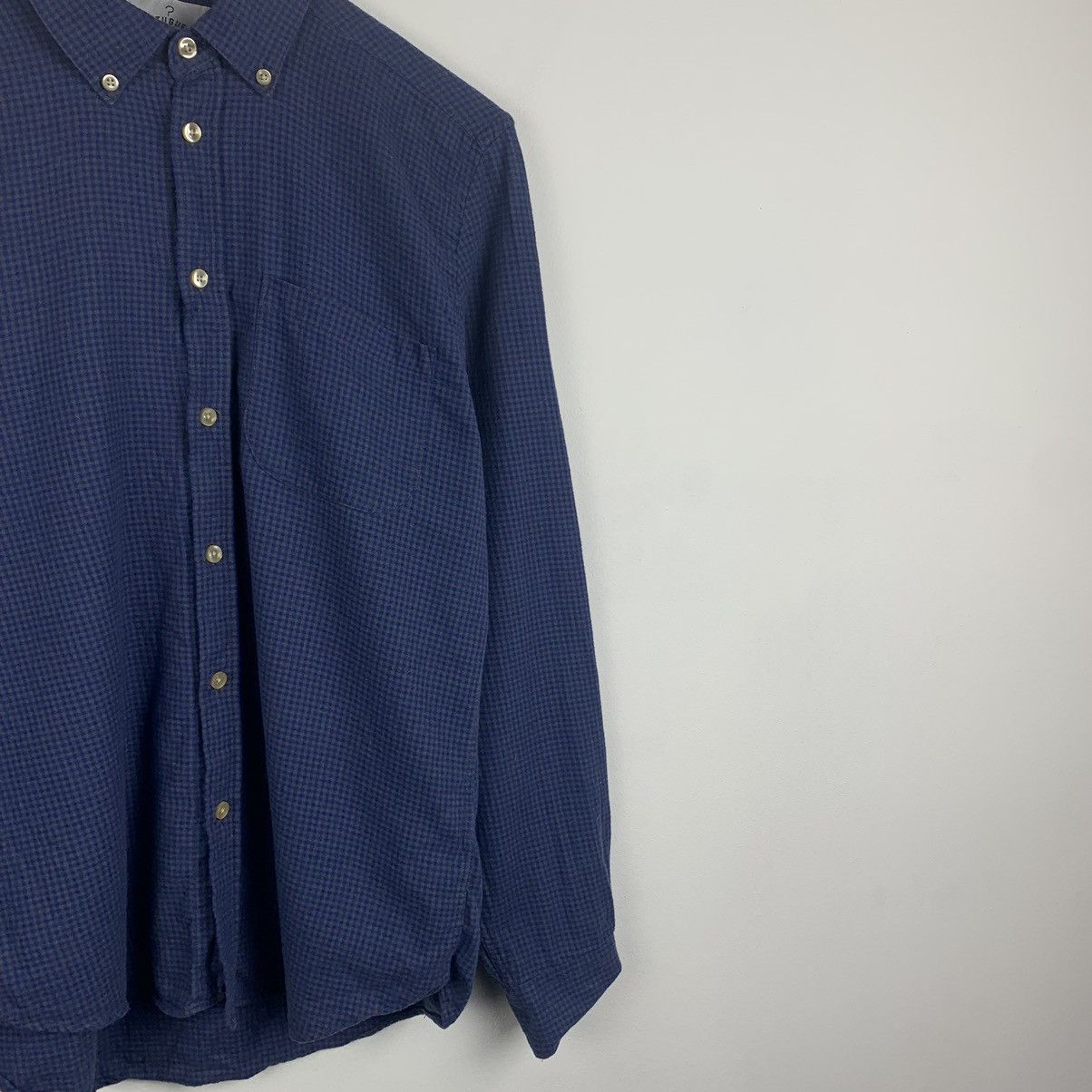 Portuguese Flannel Portuguese Flanell Shirt Buttons Up Checkered Size M Blue Size US M / EU 48-50 / 2 - 5 Thumbnail