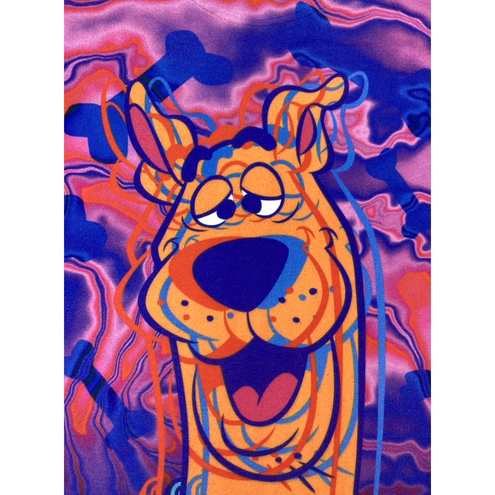 Gloverall Scooby-Doo T-Shirt Men L Multicolor Short Sleeve Graphic Print Crew Neck All Seasons Shirt Size US L / EU 52-54 / 3 - 2 Thumbnail