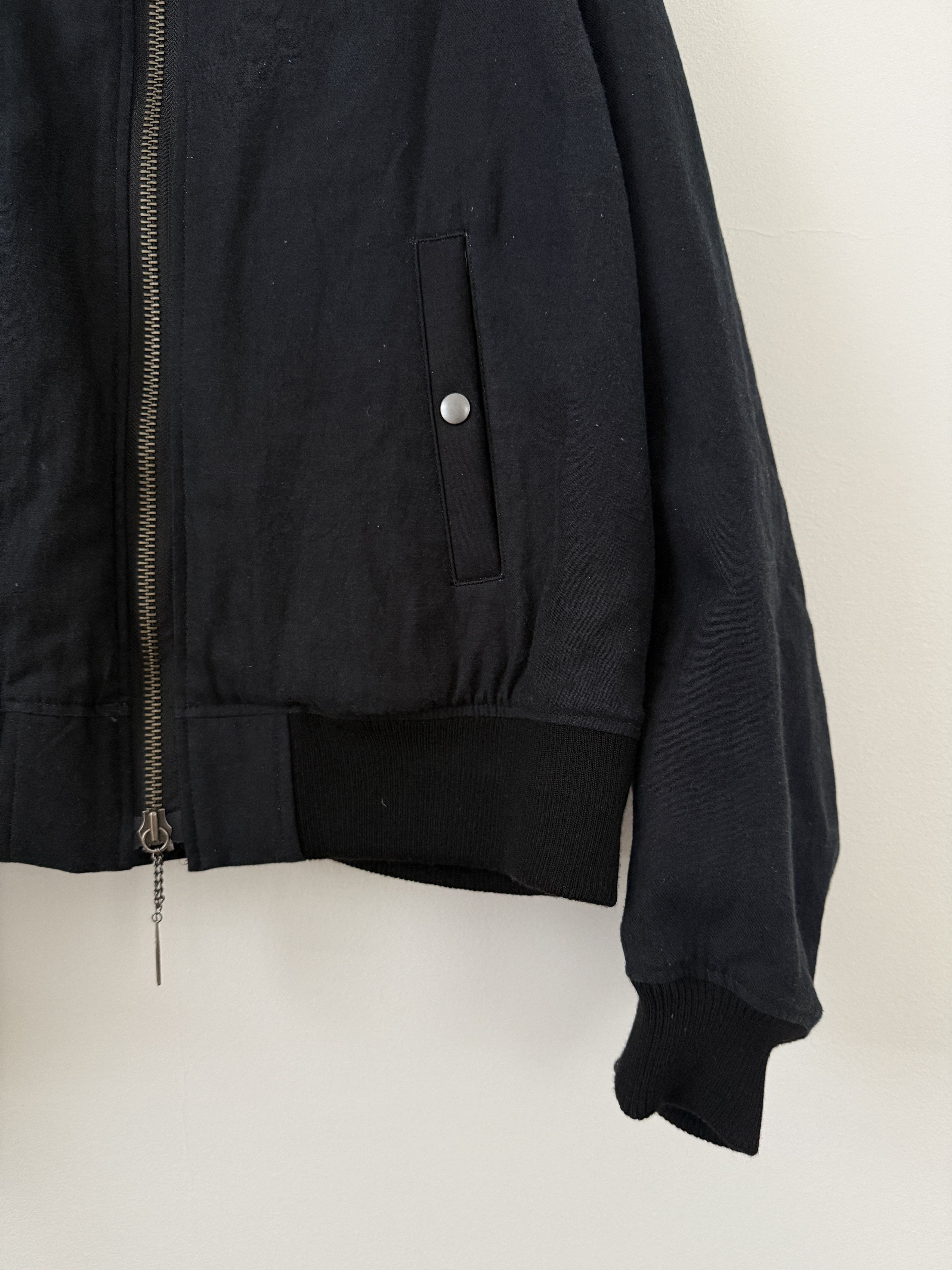 Yohji Yamamoto Pour Homme Lady Print Wool Blouson Jacket 2024 Size US L / EU 52-54 / 3 - 12 Thumbnail