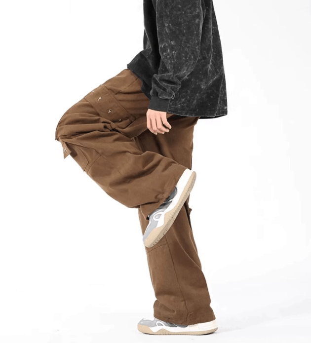 Japanese Brand × Vintage Maillard American wide-leg street casual cargo trousers Size US 32 / EU 48 - 5 Thumbnail