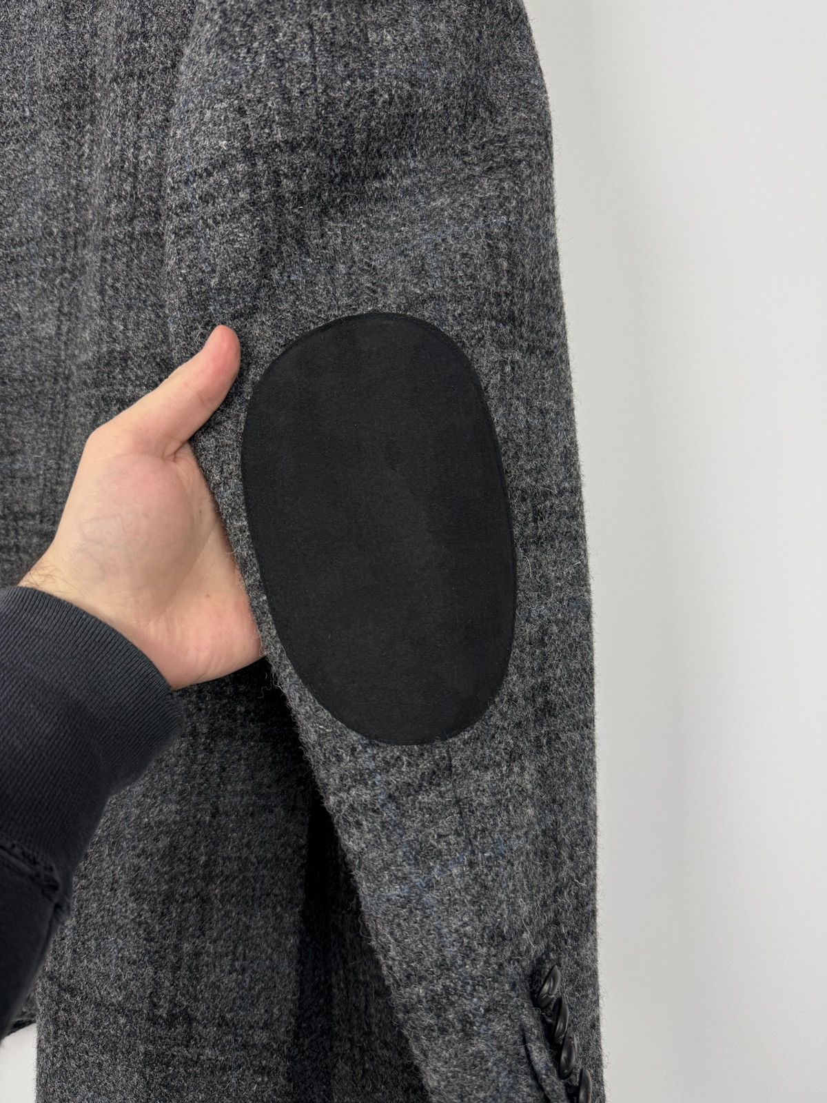 Harris Tweed Yves Gerard Harris Tweed Wool Check 2 Button Blazer Jacket Size US L / EU 52-54 / 3 - 13 Thumbnail