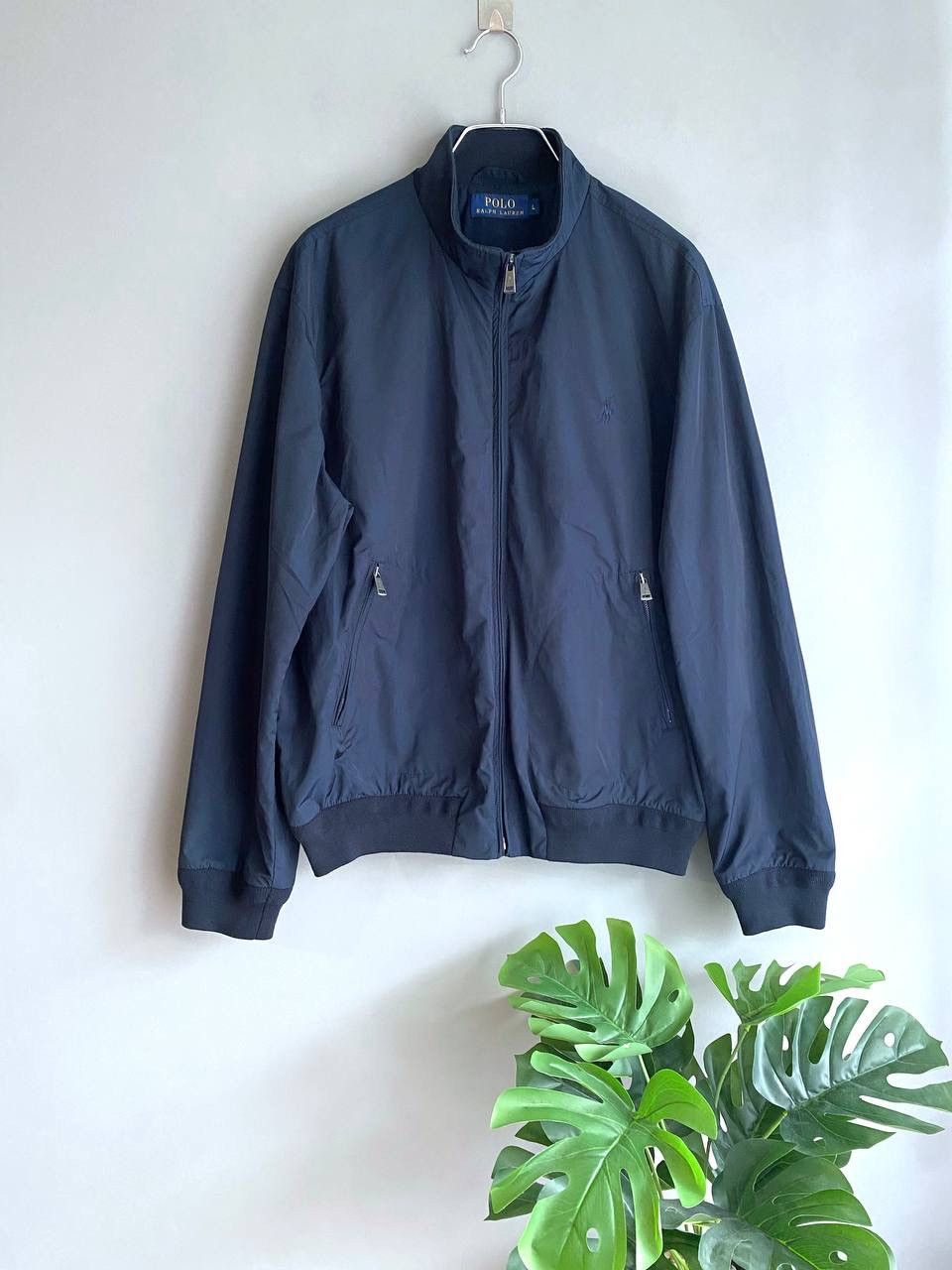 Polo Ralph Lauren Polo Ralph Lauren Dark Blue Nylon Winbreaker Jacket, Size L Size US L / EU 52-54 / 3 - 1 Thumbnail