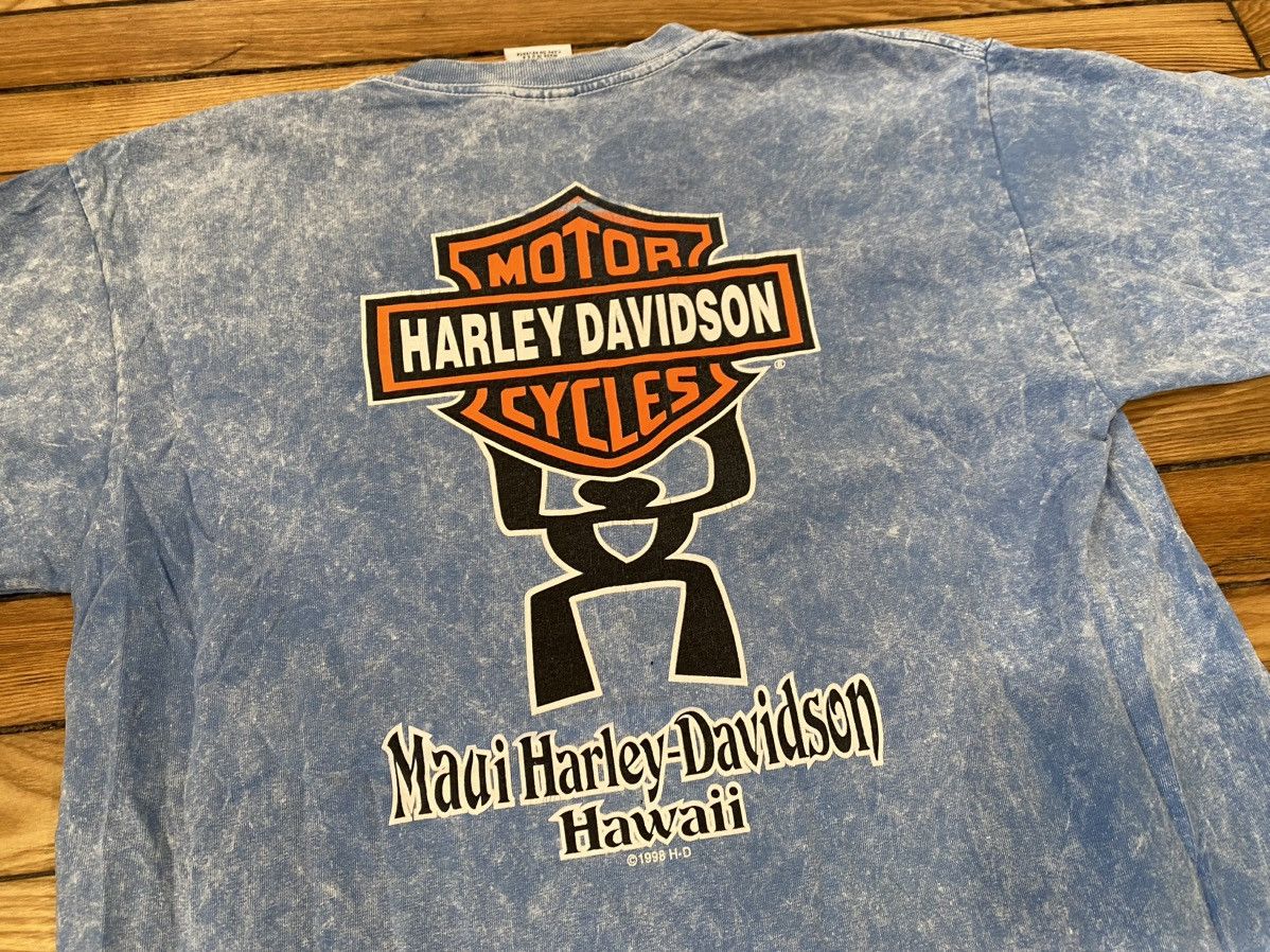Harley Davidson × Vintage Vintage 1998 Maui Hawaii tshirt Large Size US L / EU 52-54 / 3 - 2 Thumbnail