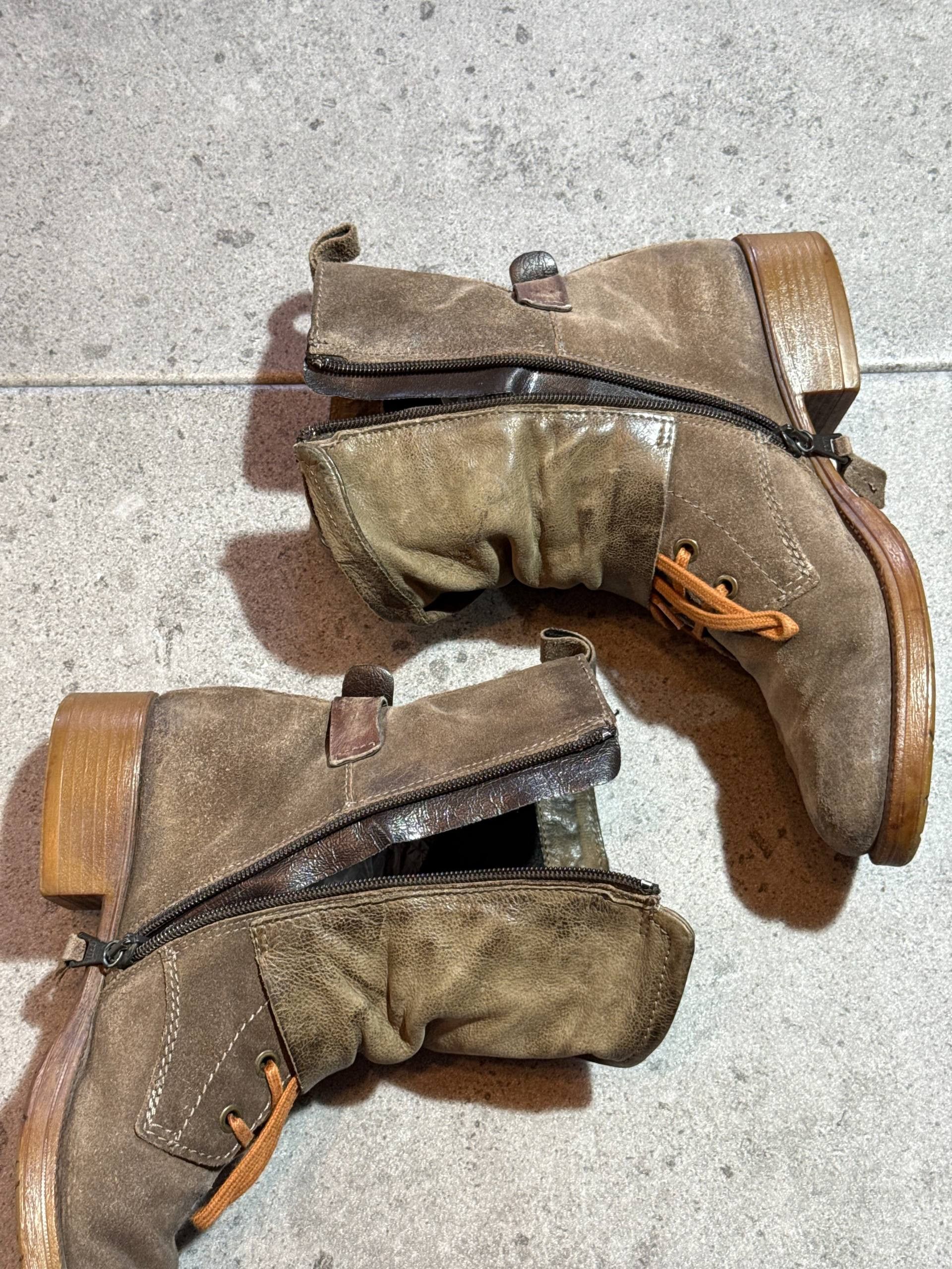 A.S.98 Vintage AvantGarde AS98 style leather ancle boots airstep Size US 8 / IT 38 - 6 Thumbnail