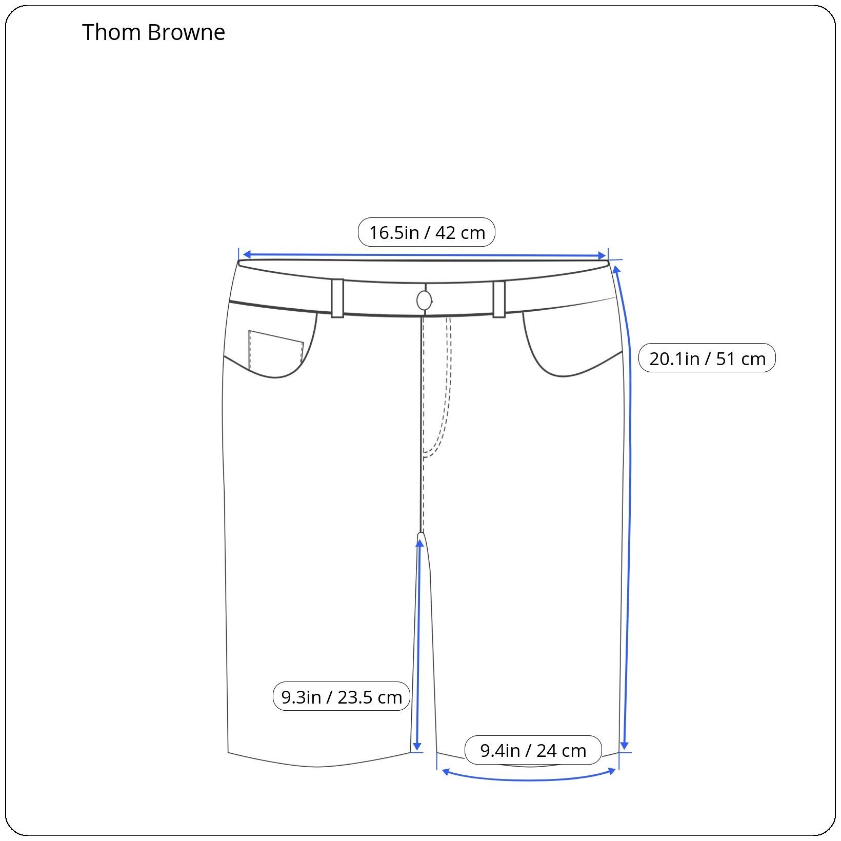 Thom Browne ⚡️QUICK SALE⚡️Thom Browne Grey Shorts Size US 32 / EU 48 - 7 Thumbnail