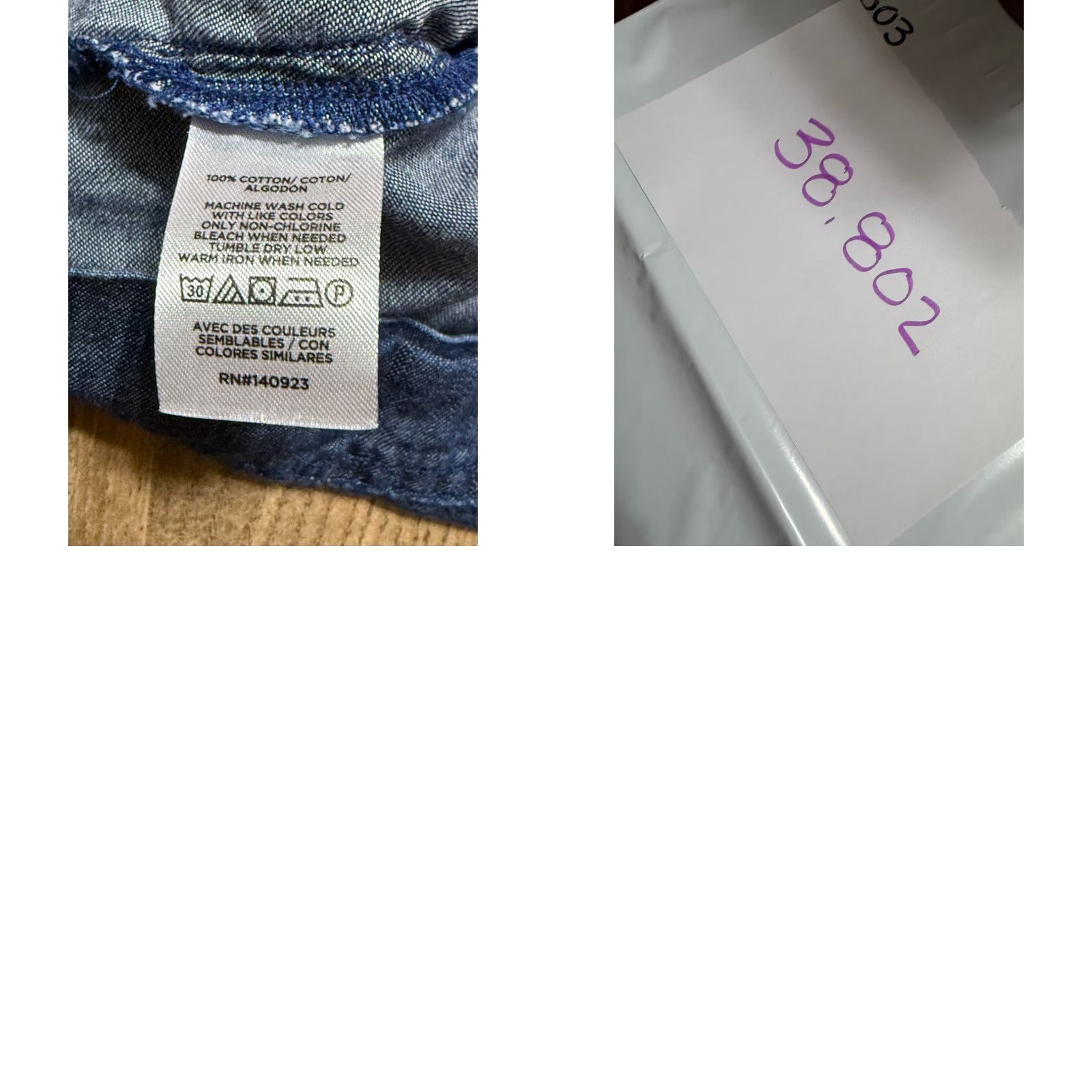Loft VINTAGE? No. (But not vintage) Loft Shirt Women L Blue Long Sleeve V-Neck Shirt Size L / US 10 / IT 46 - 8 Thumbnail