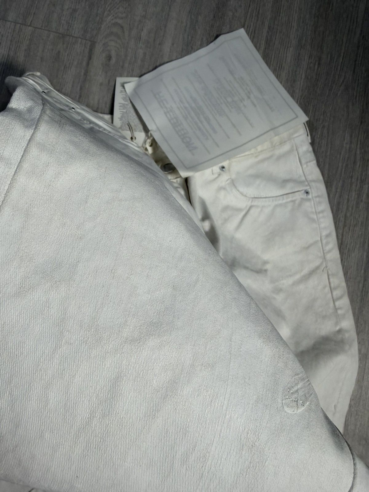 H&M × Maison Margiela Maison Martin Margiela × H&M Re-Edition Painted Jeans Size 27" / US 4 / IT 40 - 8 Thumbnail