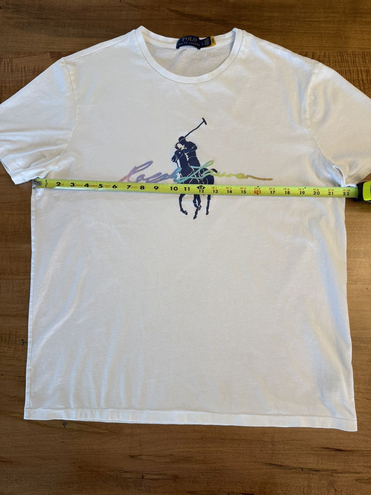 Polo Ralph Lauren Polo Ralph Lauren Big Pony t-shirt Rainbow Pastel Graphic Size US L / EU 52-54 / 3 - 5 Thumbnail
