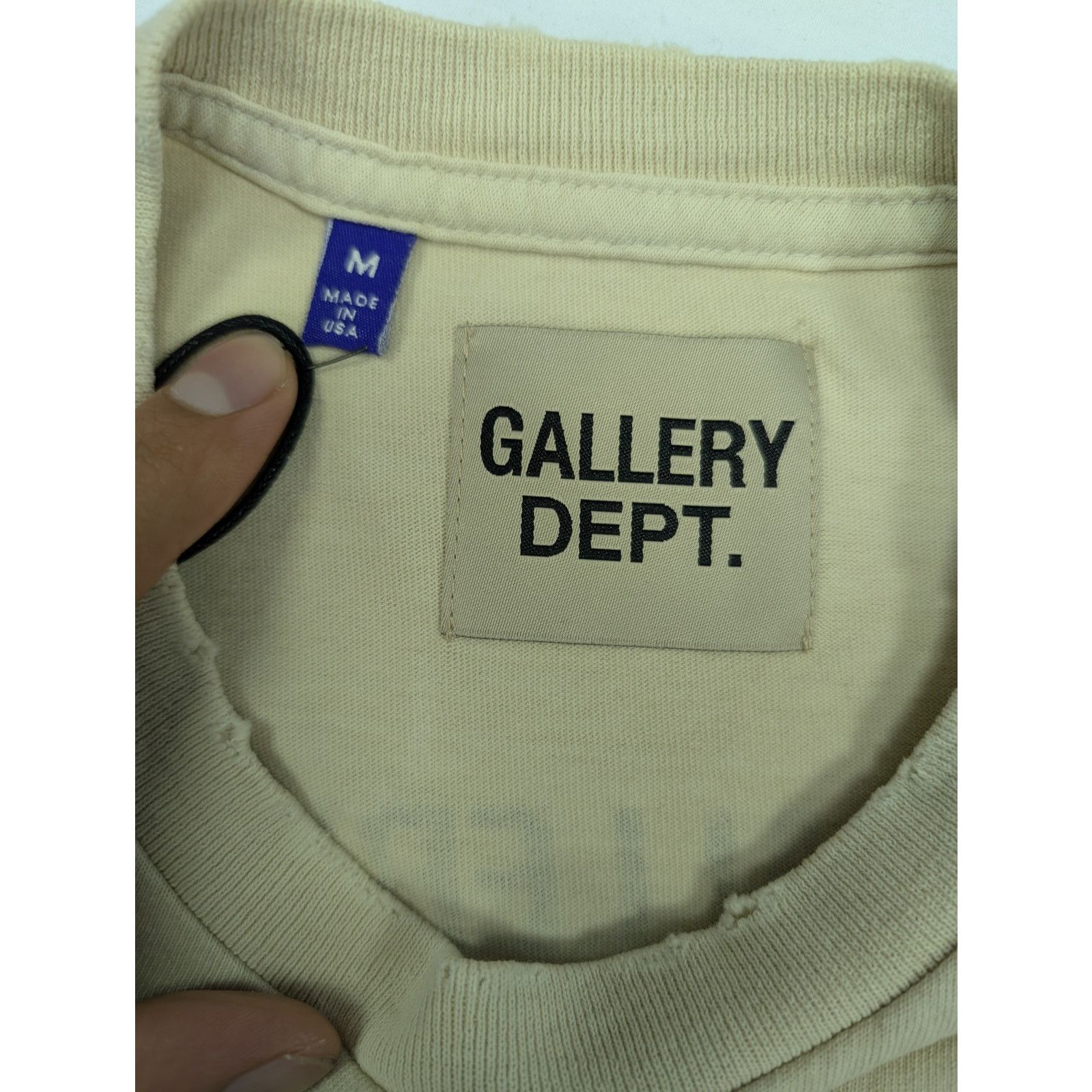 Gallery Dept. o1rshd1 Galleries are Boring without us T-Shirt in Beige Size US M / EU 48-50 / 2 - 11 Thumbnail