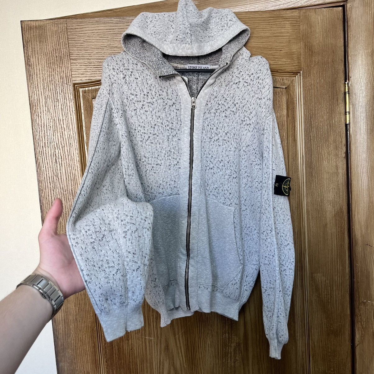 Stone Island Stone Island Vintage Zip Hoodie Luxury Size US L / EU 52-54 / 3 - 2 Thumbnail