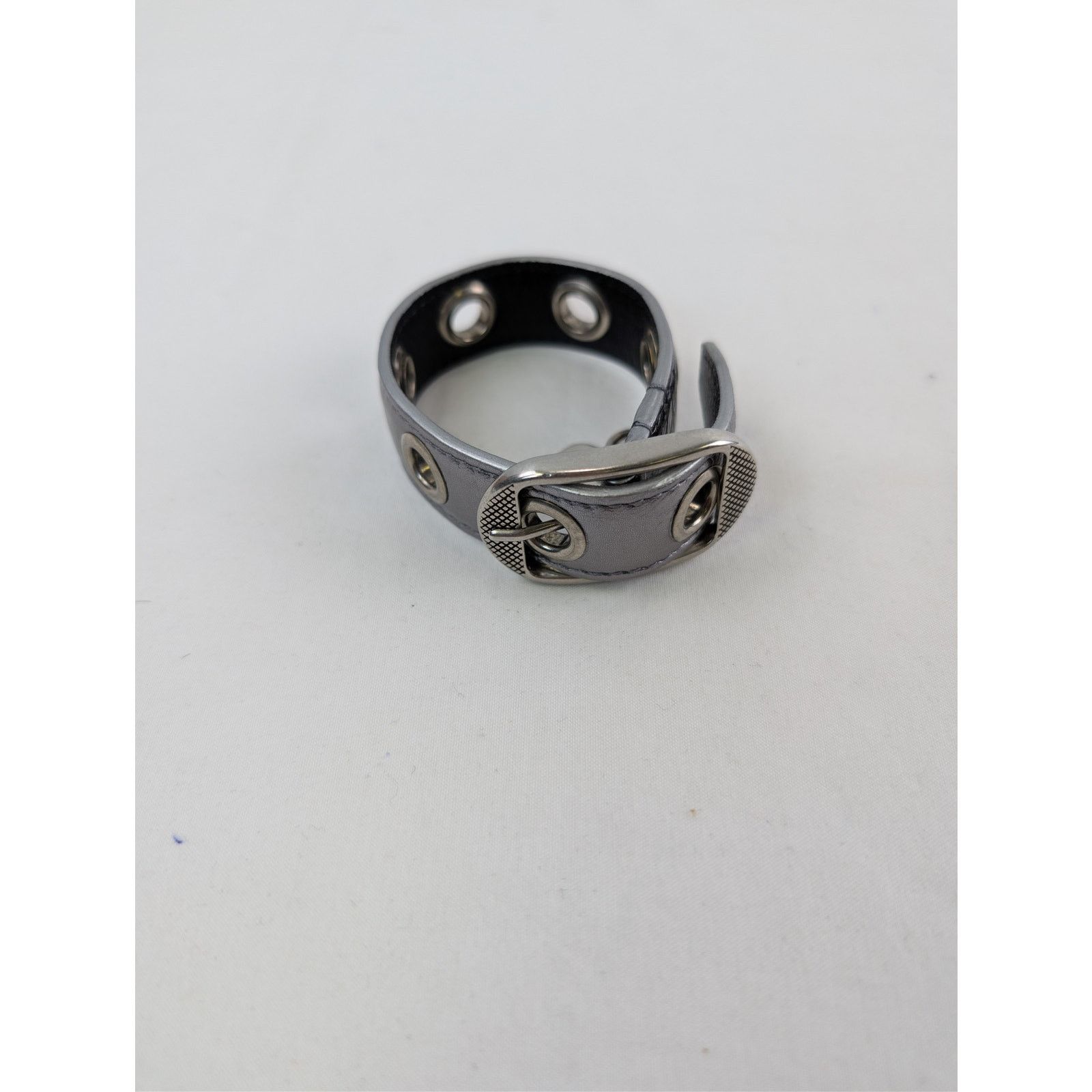 Balenciaga o1rshd1 Q:2 / Size: S / Le Cagole Bracelet in Silver Size ONE SIZE - 7 Thumbnail