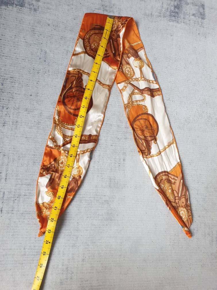 Japanese Brand Unbrand baroque style cream orange neck accessories Size ONE SIZE - 2 Thumbnail