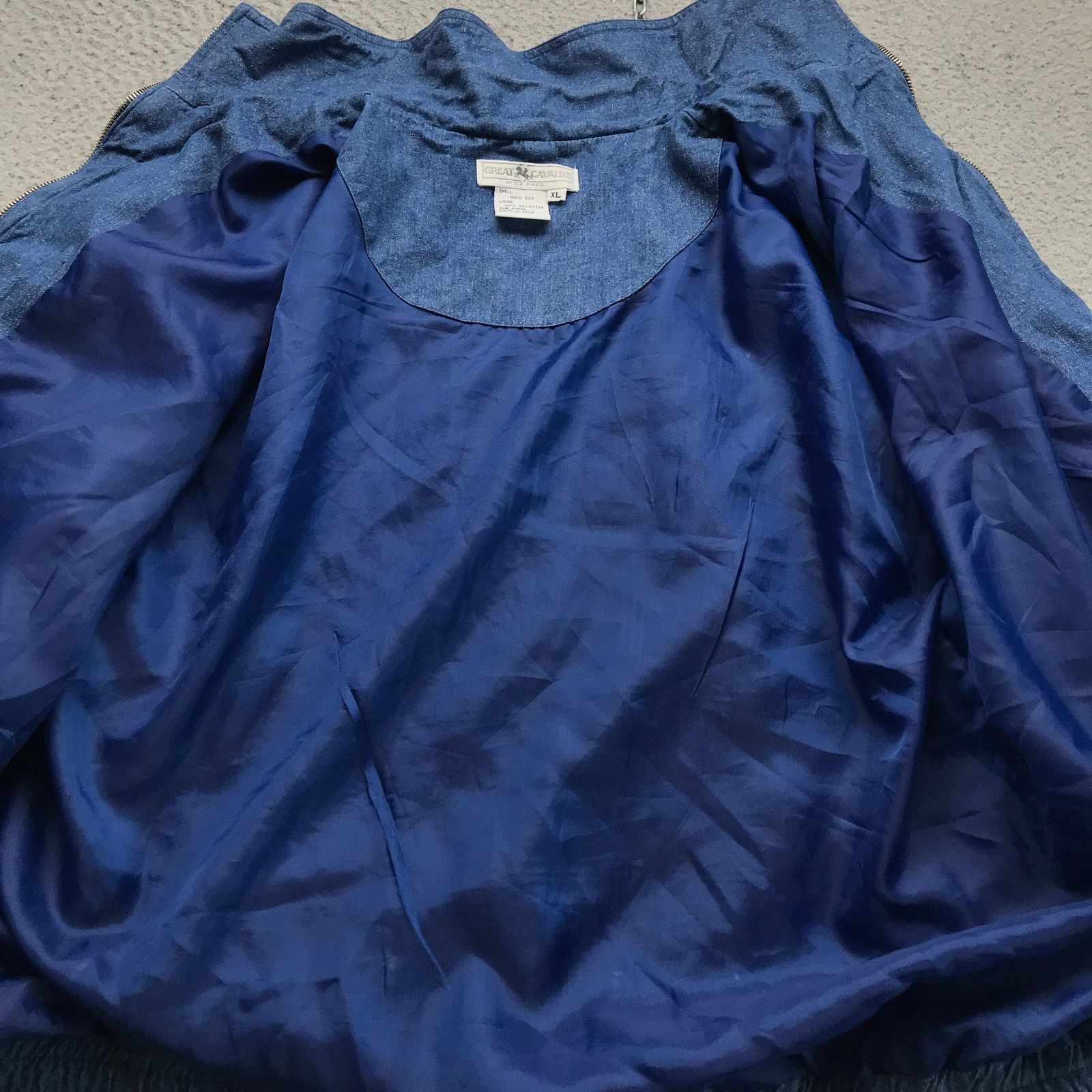 Other Vintage Great Cavalier By St. Paul Jacket Womens XL Blue Size XL / US 12-14 / IT 48-50 - 5 Thumbnail