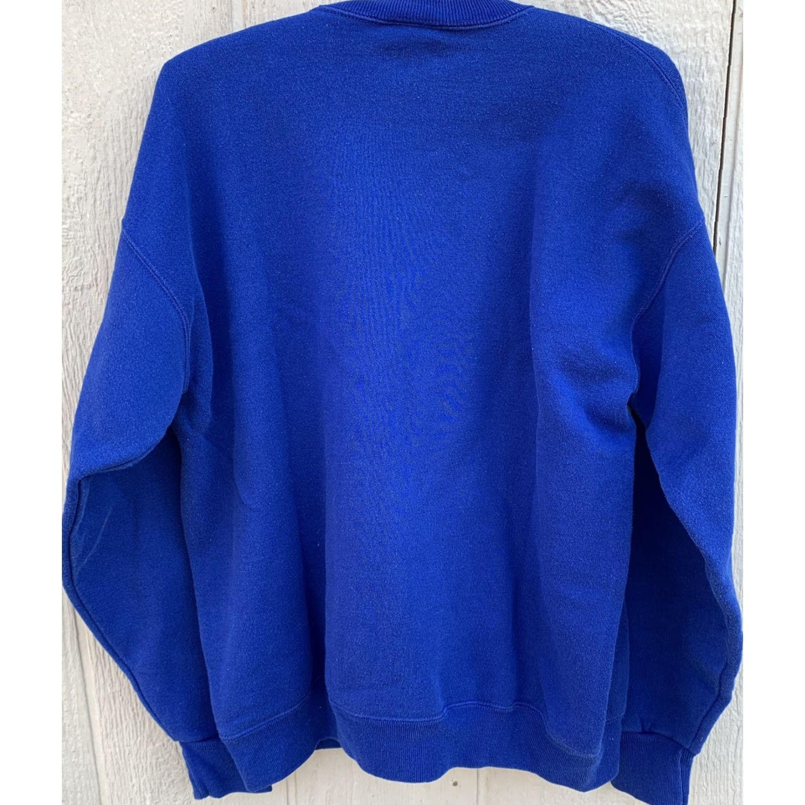 Lee VINTAGE Lee Sweatshirt Crew Neck Long Sleeve Pullover Blue XL Men Graphic Print Rochester Telephone International Billing Services Size US XL / EU 56 / 4 - 3 Thumbnail