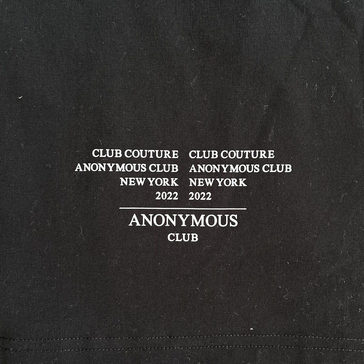 Anonymous Club Anonymous Club Couture Tee Medium Size US M / EU 48-50 / 2 - 5 Thumbnail