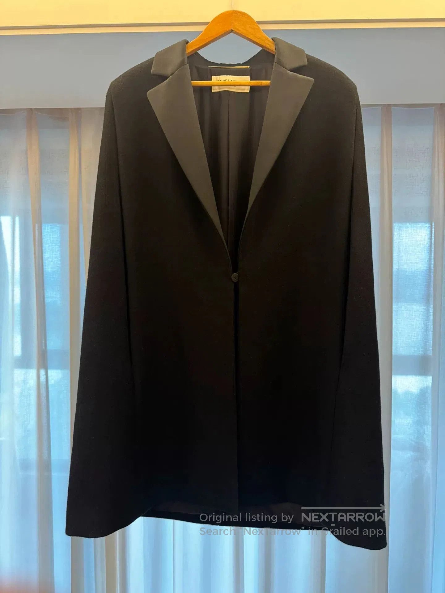 Saint Laurent Paris Saint Laurent Cape from 22FW Collection. Size US S / EU 44-46 / 1 - 1 Thumbnail