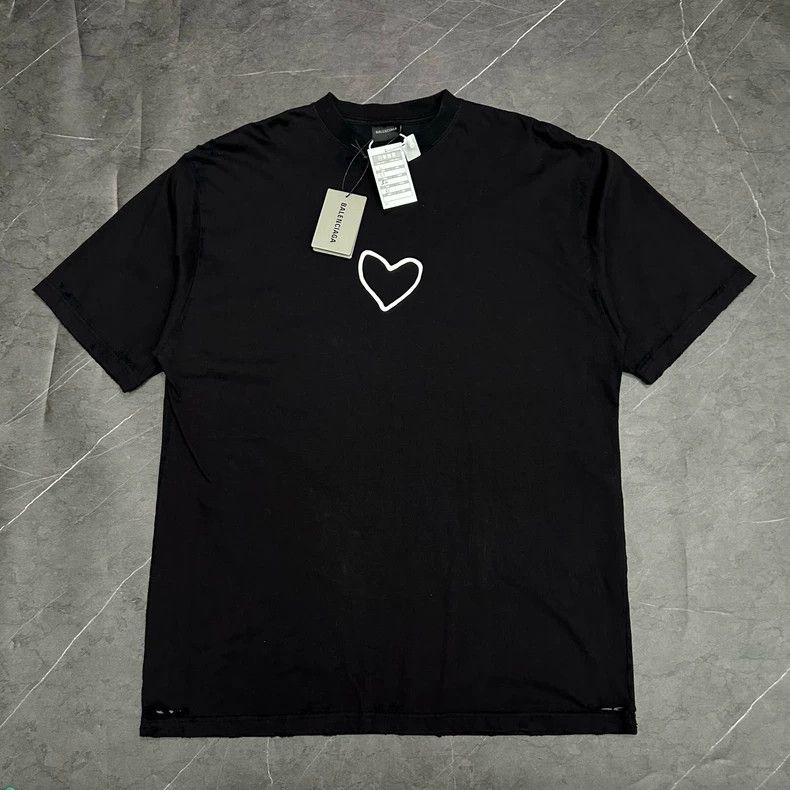 Balenciaga Balenciaga Valentine's Day Limited Back Cursive Letter LOG Size US L / EU 52-54 / 3 - 1 Thumbnail