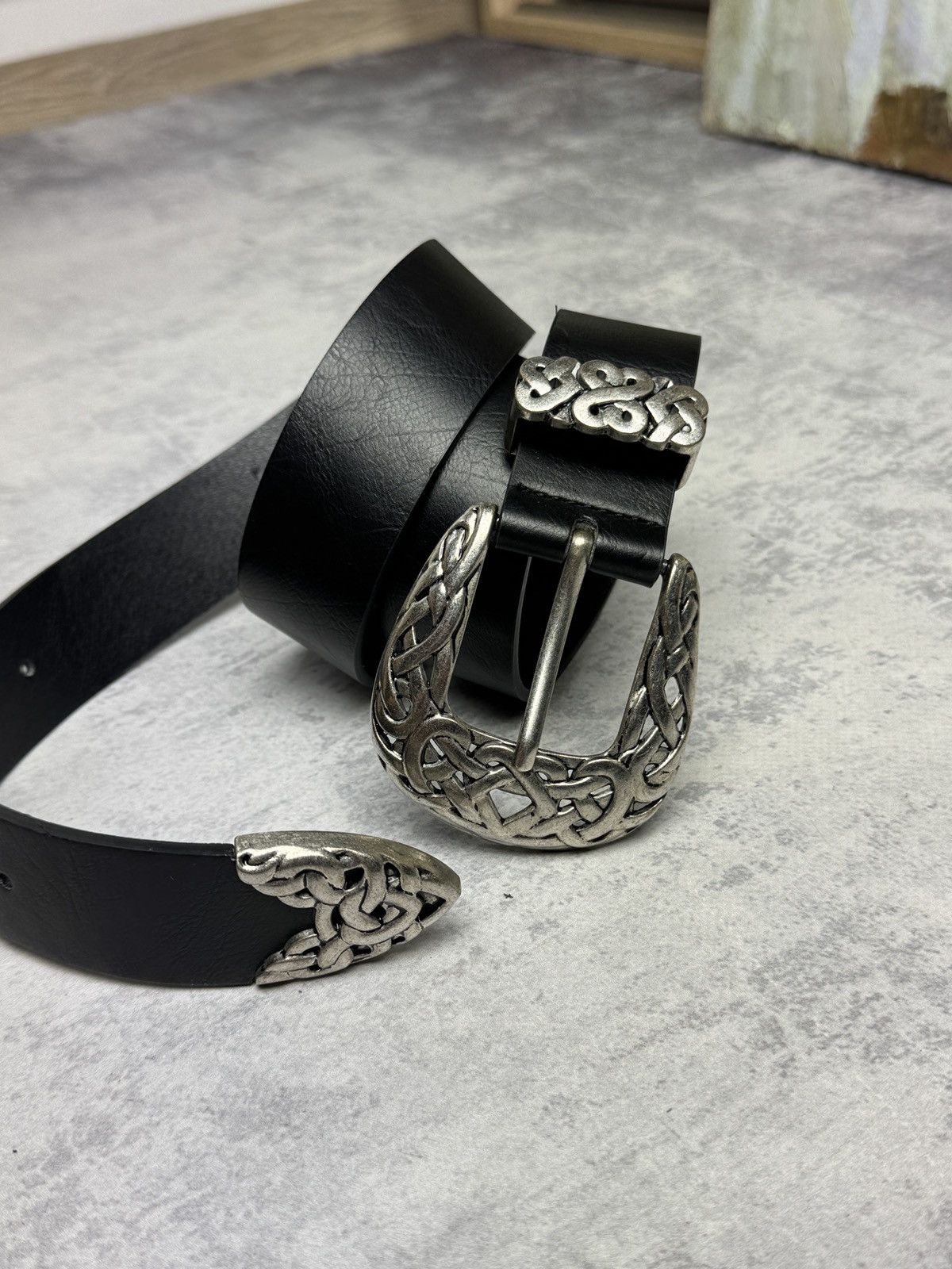 UNDERCOVER 02AW belt black ベルト UNDERCOVER 02AW belt black ベルト