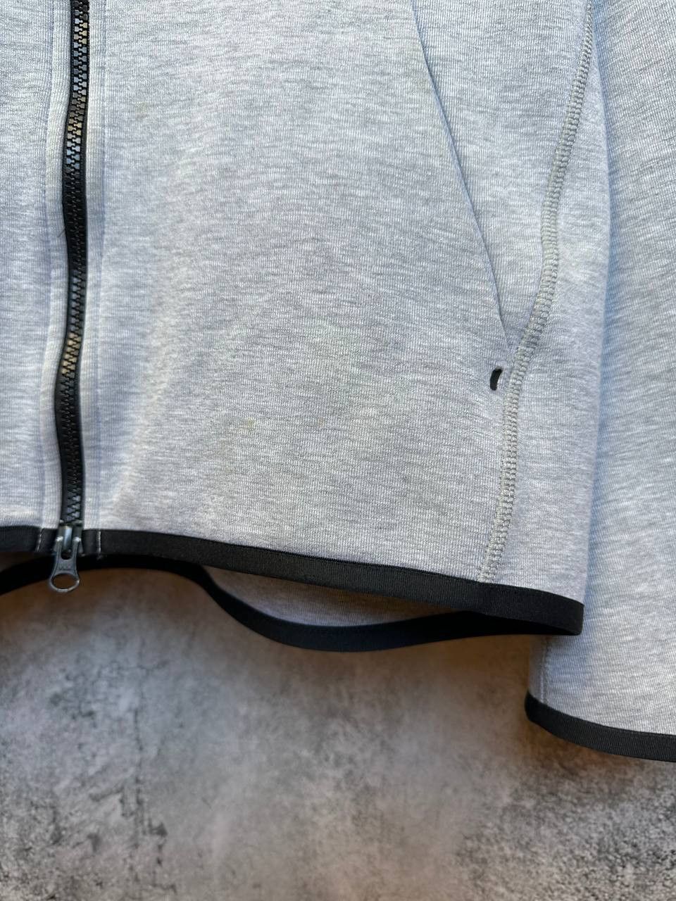 Nike Nike Tech Fleece Full-Zip Hoodie (928483-063) Heather Grey Size US S / EU 44-46 / 1 - 12 Thumbnail