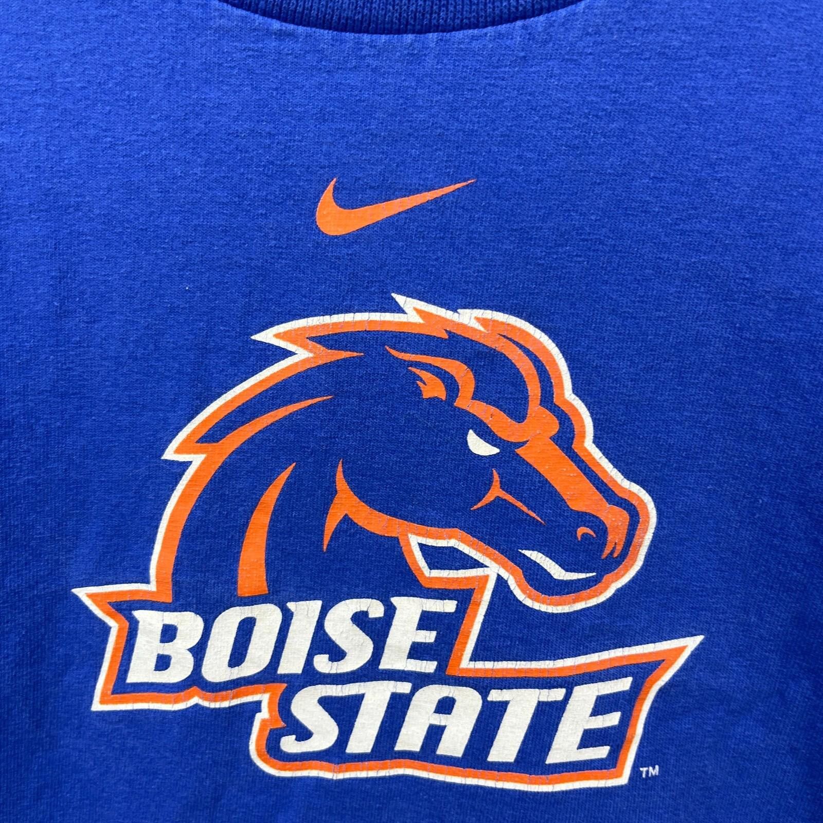 Nike Vintage Nike Boise State Broncos University T-Shirt Large Size US L / EU 52-54 / 3 - 6 Thumbnail