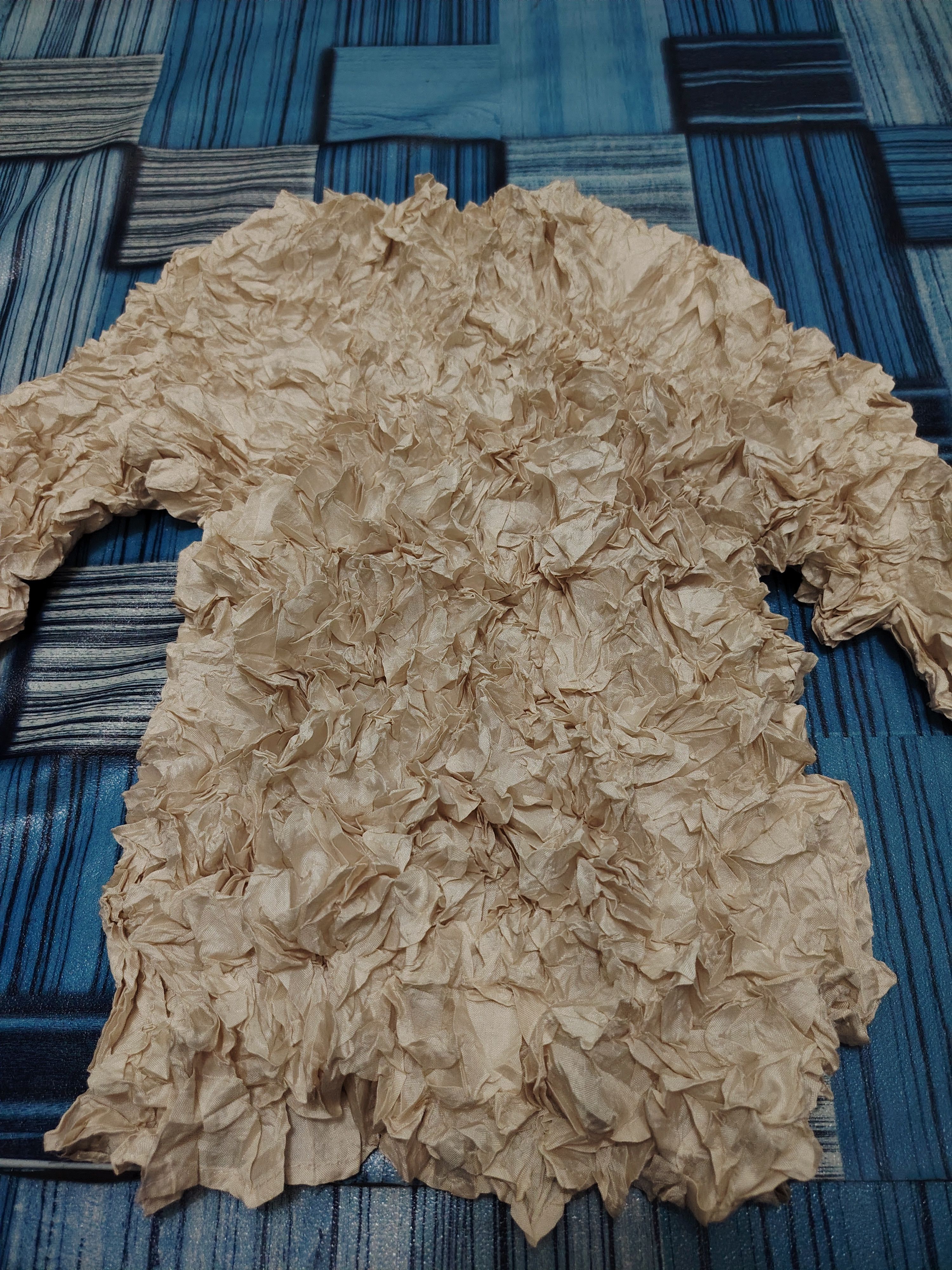 Japanese Brand Rare Japanese Wrinqle Pleats Inspired issey miyake design Size S / US 4 / IT 40 - 2 Thumbnail