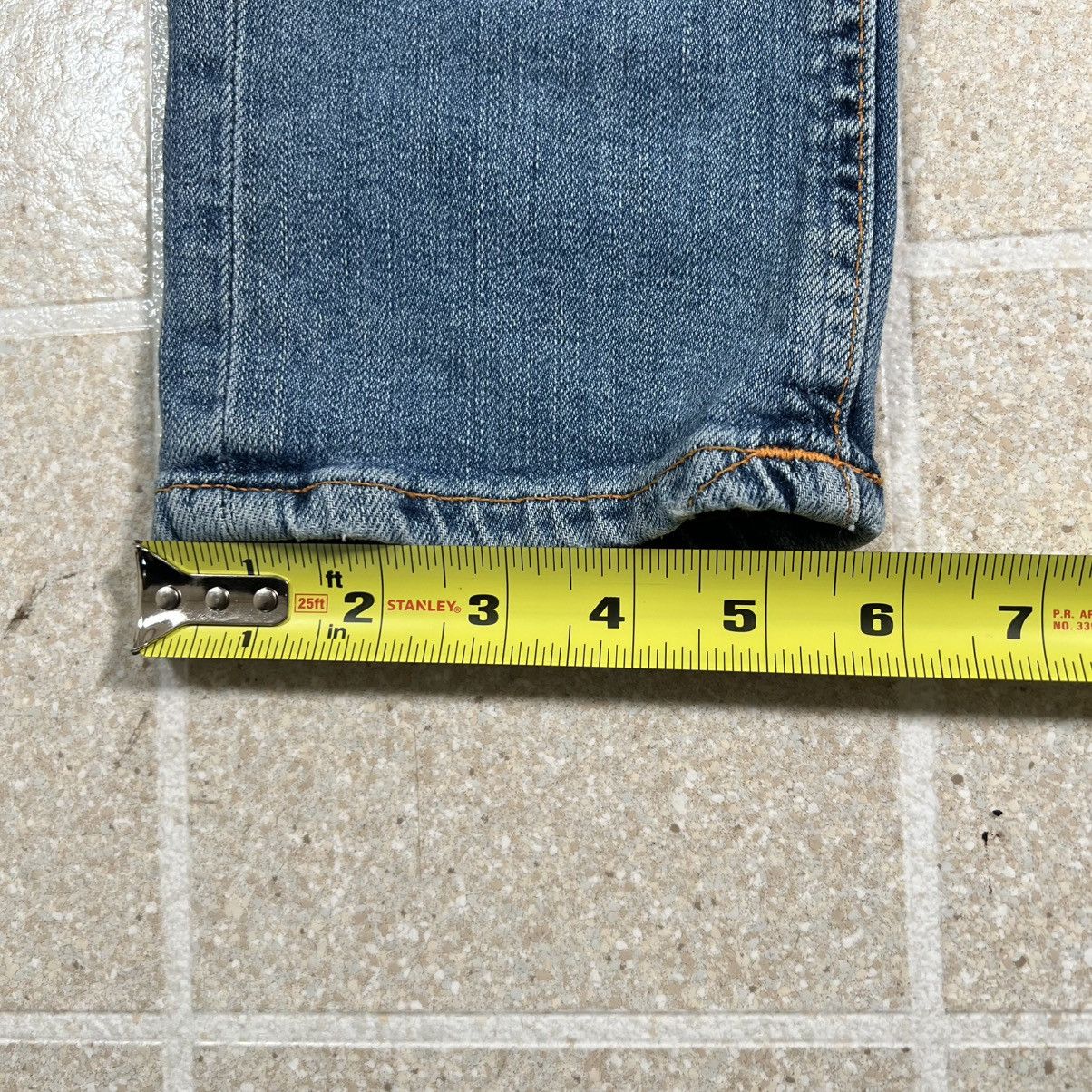 Nudie Jeans Nudie Jeans Grim Tim Salty Stone Blue Men Jeans 26 / 30 Size US 26 / EU 42 - 8 Thumbnail
