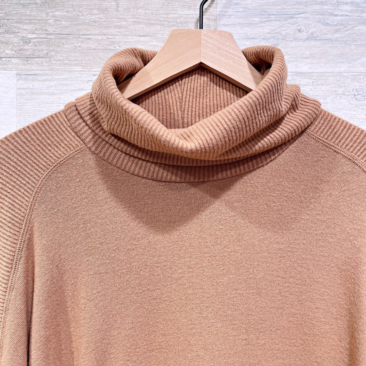 Michael Stars Michael Stars Bea Brushed Turtleneck Camel Brown S Size S / US 4 / IT 40 - 2 Thumbnail