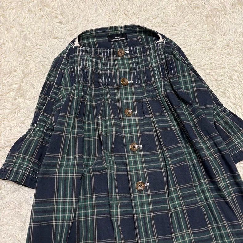 Comme des Garcons Comme Des Garcons Plaid shirt dress Size S / US 4 / IT 40 - 1 Thumbnail