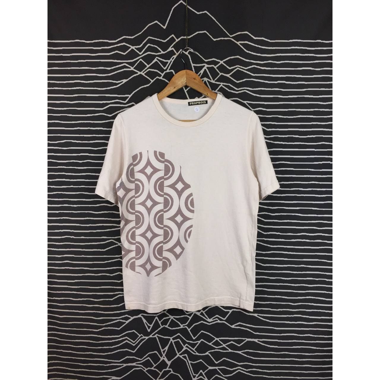 Frapbois Frapbois Japanese Designer Streetwear Abstract Pattern Tee Size US S / EU 44-46 / 1 - 2 Thumbnail