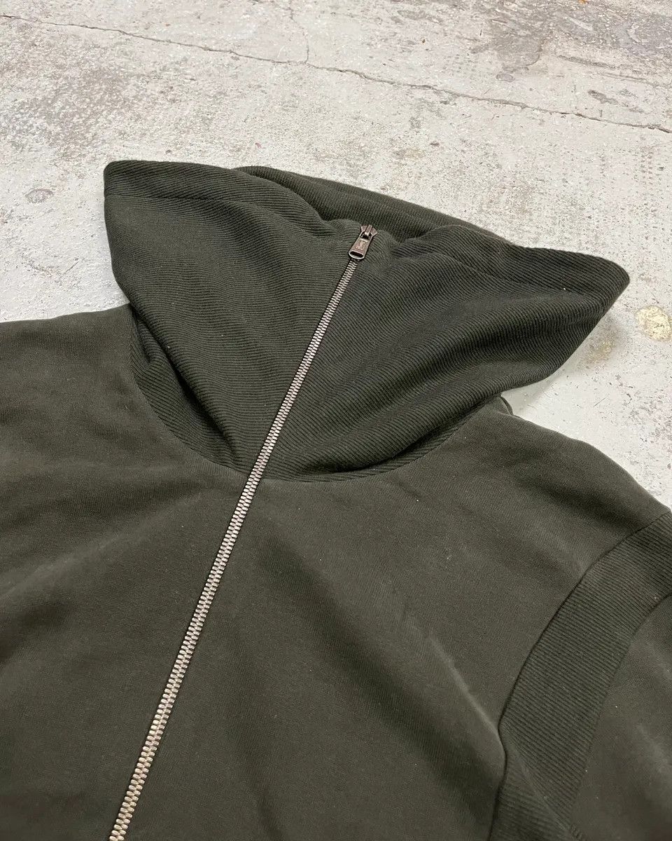 Yves Saint Laurent 2000s Yves Saint Laurent Khaki High Collar Zip-up Sweater Size US M / EU 48-50 / 2 - 6 Thumbnail