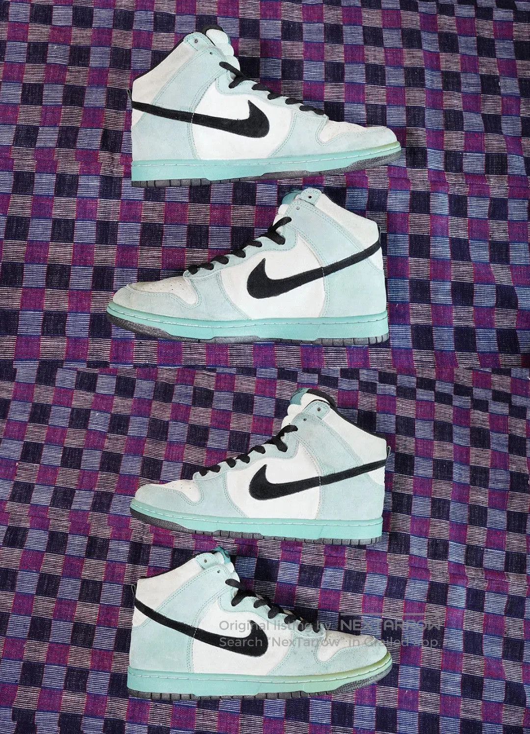 Nike SB Nike SB Dunk High Sea Crystal. Size US 10.5 / EU 43-44 - 3 Thumbnail