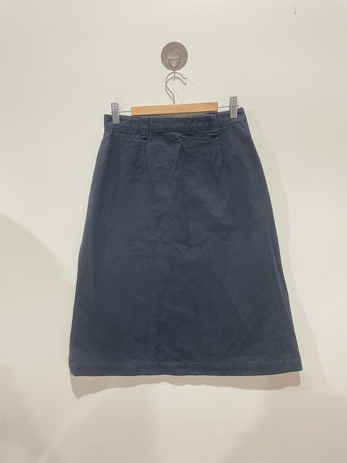 image of Margaret Howell Midi Skirt in Black, Women's (Size 27)