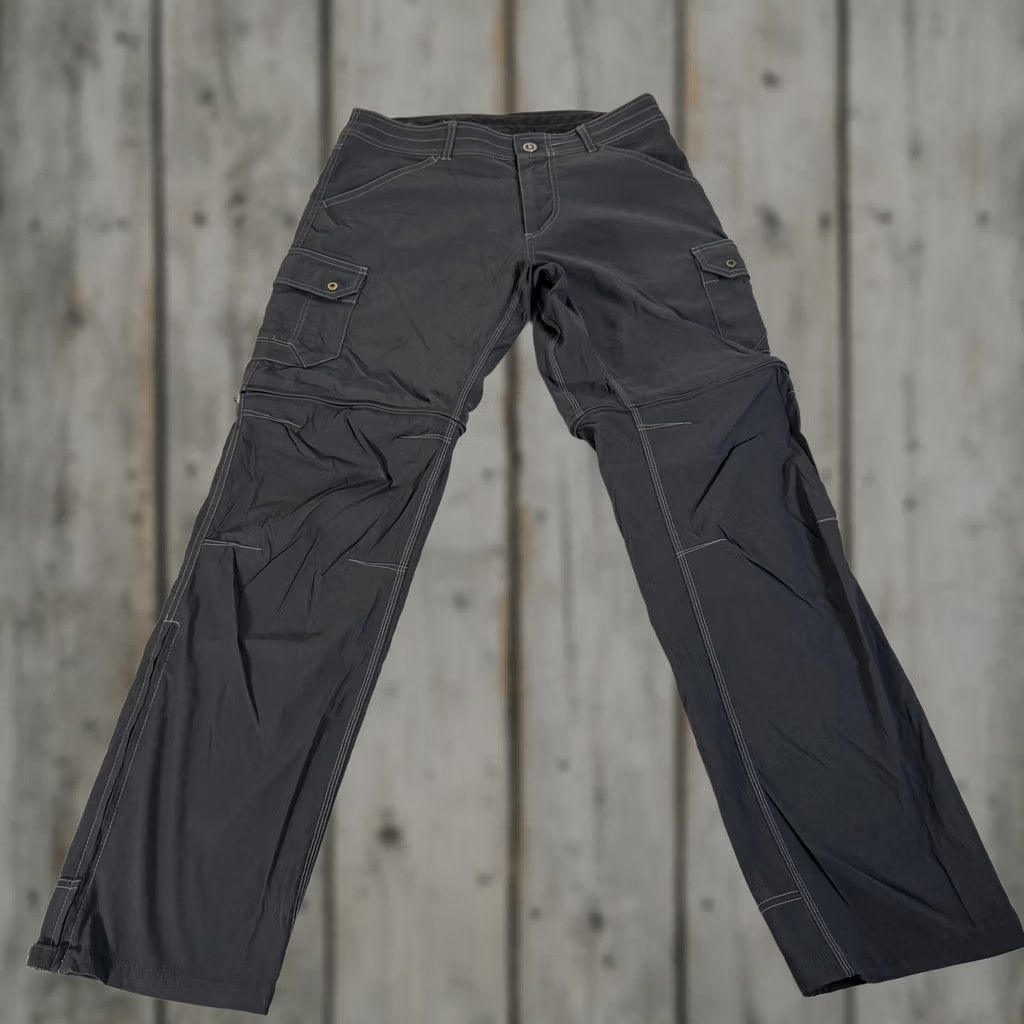 Vintage Kuhl Renegade Convertible Hiking Pants Mens 32x32 Gray Lightweight Stretch Stealth Zip Size US 32 / EU 48 - 1 Thumbnail