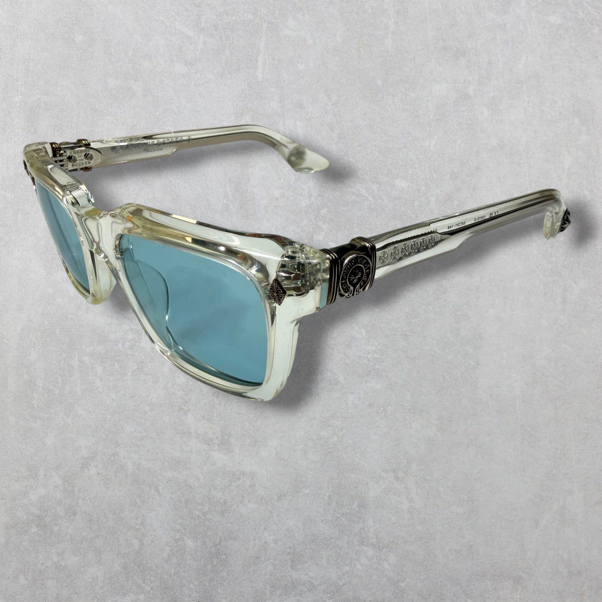 Chrome Hearts Chrome Hearts Hallamanass Crystal Sunglasses Size ONE SIZE - 1 Thumbnail