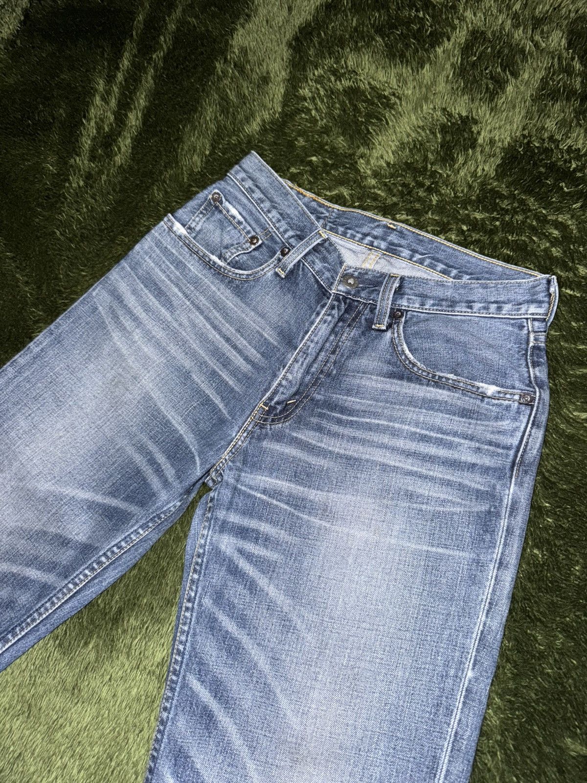 Levi's [W30/L33] Levi’s 502 Japan Vintage Wash Denim Pants – Indigo Size US 30 / EU 46 - 2 Thumbnail