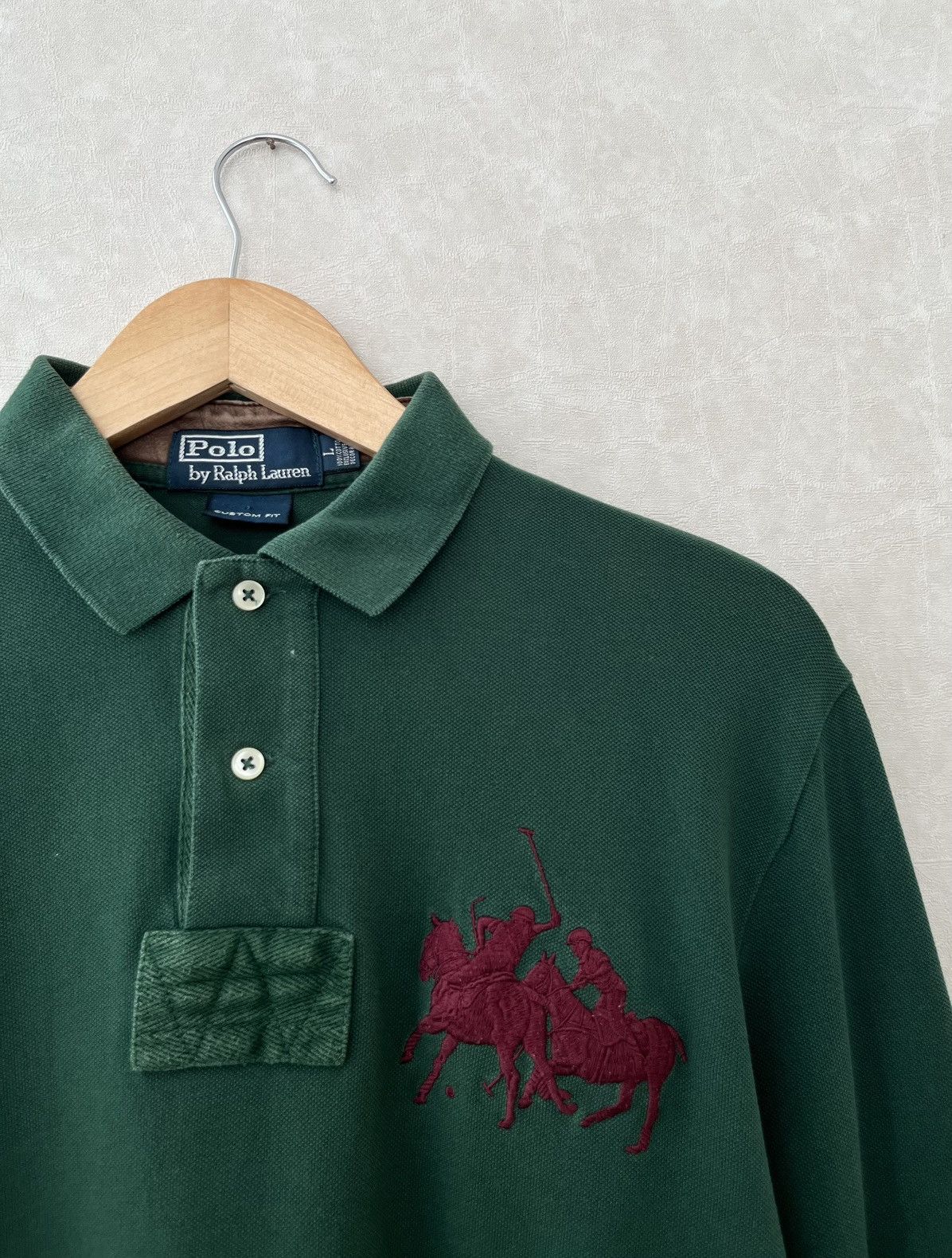 Polo Ralph Lauren Polo Ralph Lauren Chief Keef Big Pony Hype Long Sleeve 00s Size US M / EU 48-50 / 2 - 4 Thumbnail