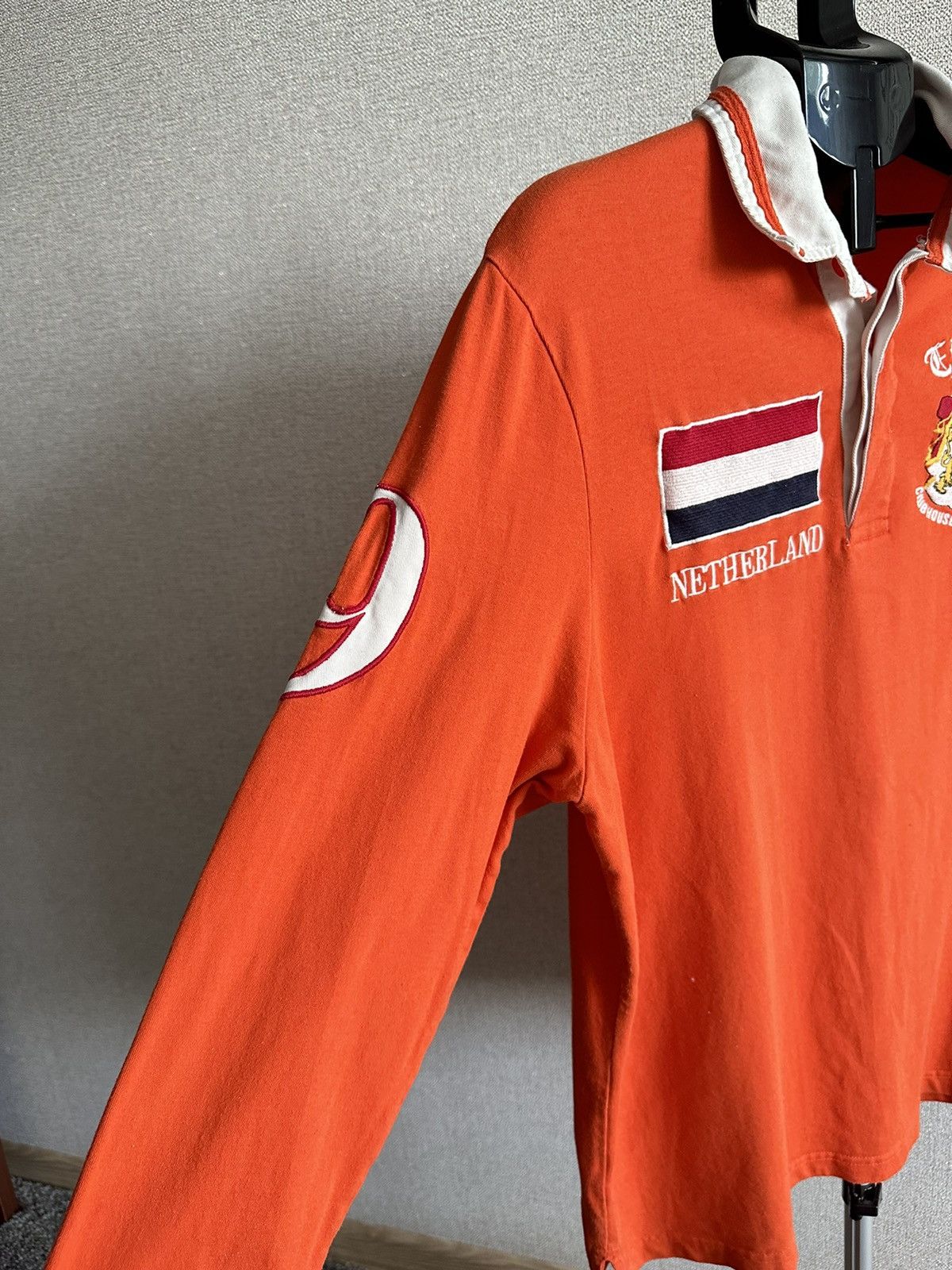 Christian Audigier Vintage Ed Hardy Netherlands Rugby Style Jersey Size US L / EU 52-54 / 3 - 2 Thumbnail