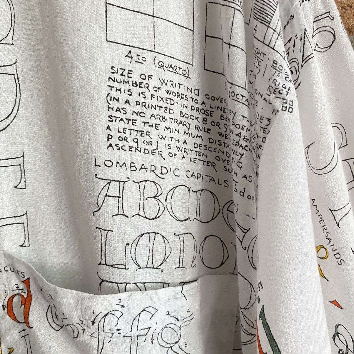 Paul Smith Paul Smith White Alphabet Print Shirt Size US XL / EU 56 / 4 - 17 Thumbnail