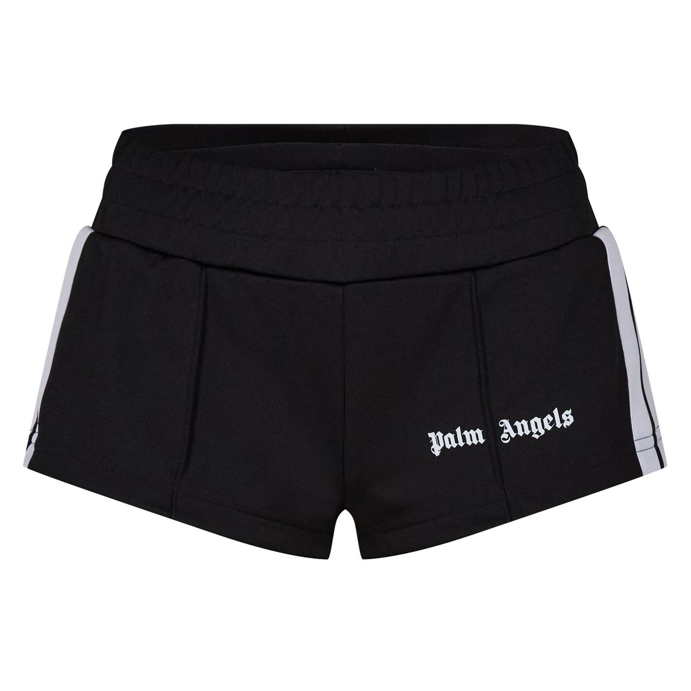 Palm Angels o1g2r1mq0325 Classic Track Short in Black & White Size 27" / US 4 / IT 40 - 1 Thumbnail