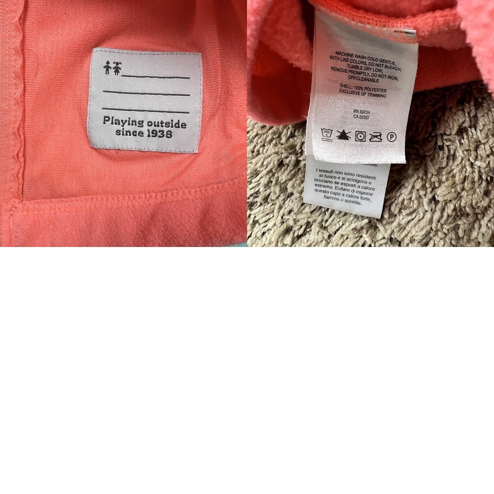 Logo 7 Columbia Full Zip Hoodie Jacket Womens Small Pink Embroidered Logo Pockets Warm Fleece Outdoor Style Size S / US 4 / IT 40 - 9 Thumbnail
