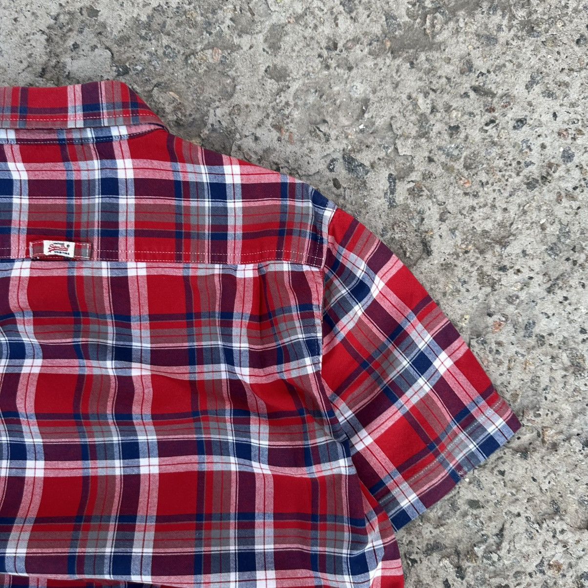 Superdry VTG Superdry Plaid Shirt Button Up Flannel Crazy Fit Western Size US M / EU 48-50 / 2 - 9 Thumbnail